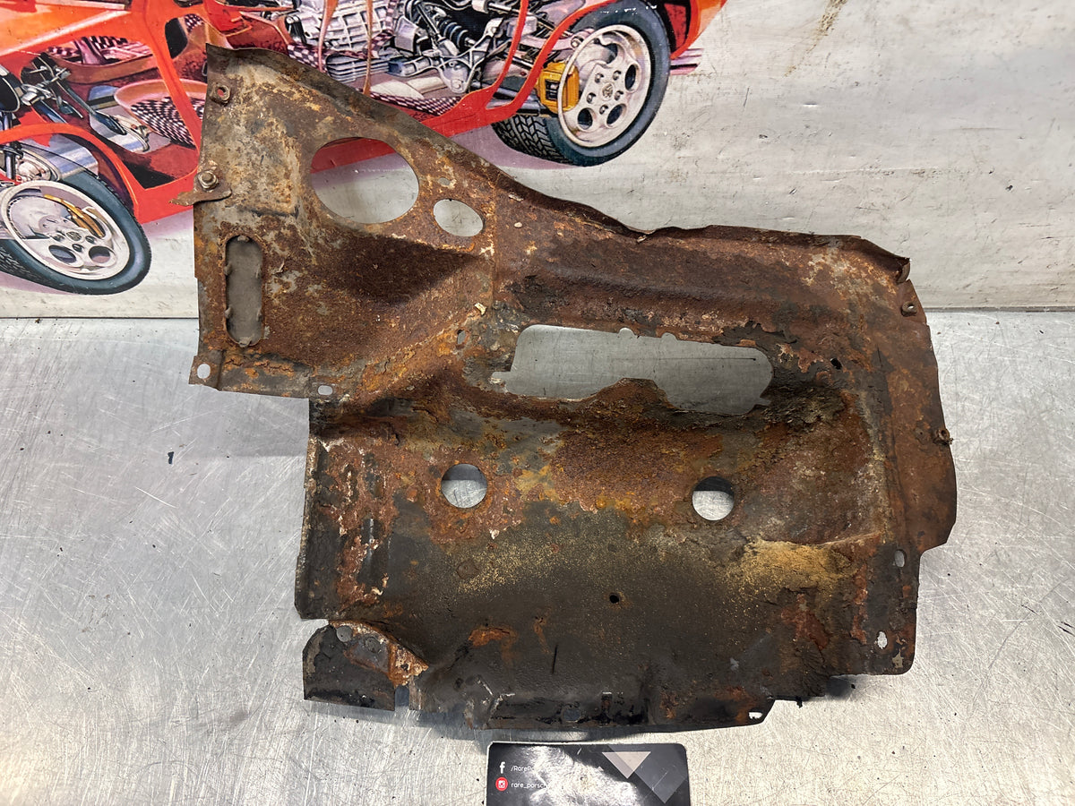 Porsche 914 cylinder cover heat shield, 022119300A Used