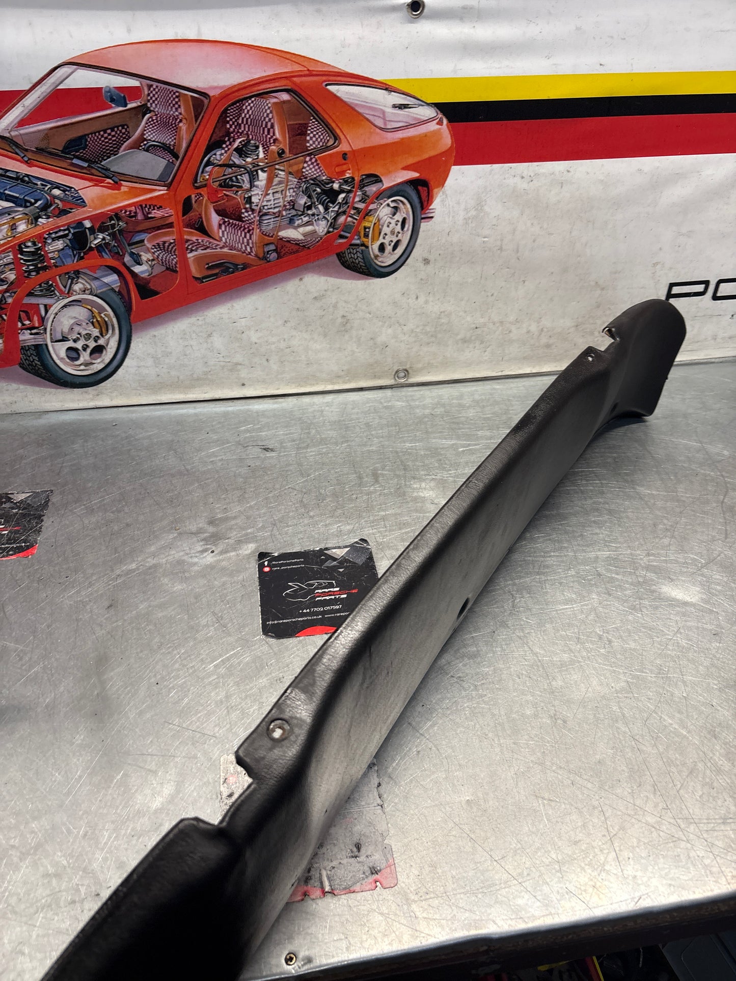 Porsche 924 944 sunroof mechanism trim panel Black 1984 onwards 94455594100