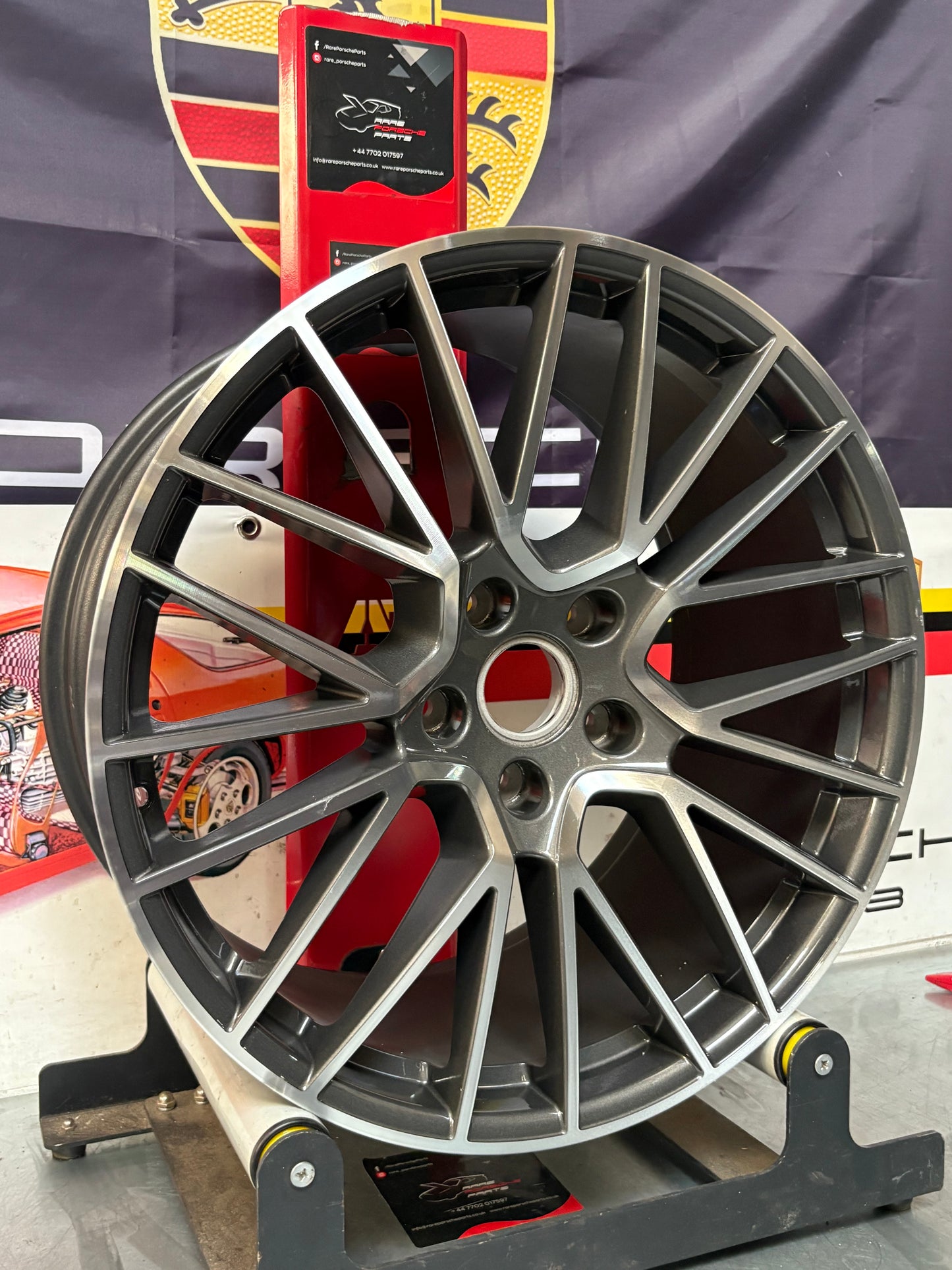 Porsche Cayenne RS spyder wheel, used in very nice condition, 9Y0601025BG, ET58, 11Jx21”