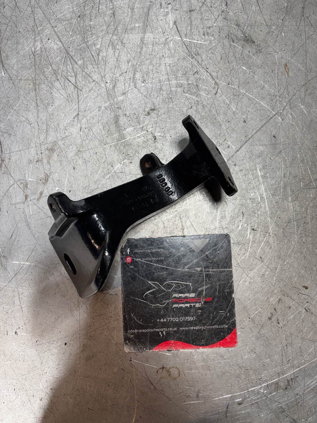Porsche 924 engine mount holder cast, used 477199308C, refurbished