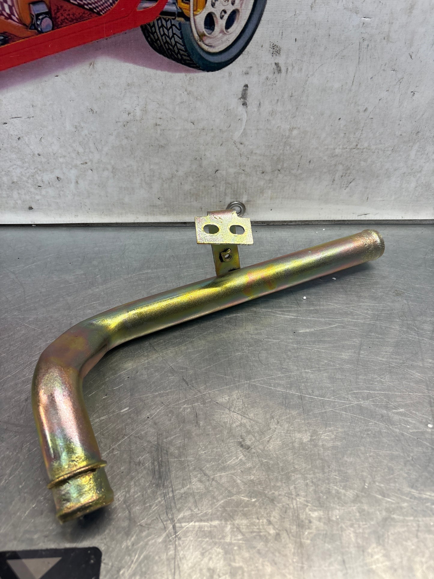 Porsche 924 turbo coolant Water tube pipe 93110605104 refurbished