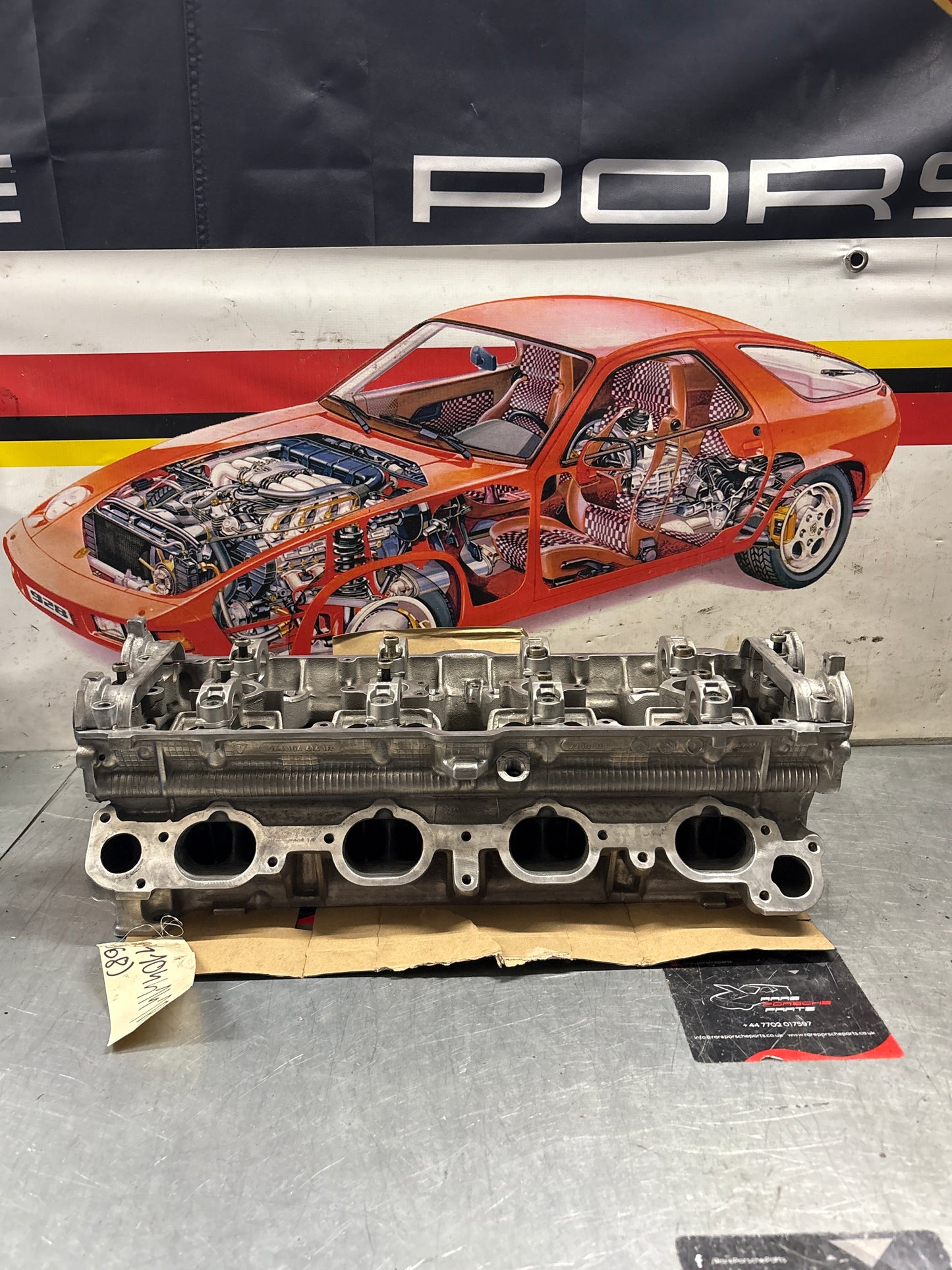 Porsche 968 Cylinder Head, refurbished 9441044141R