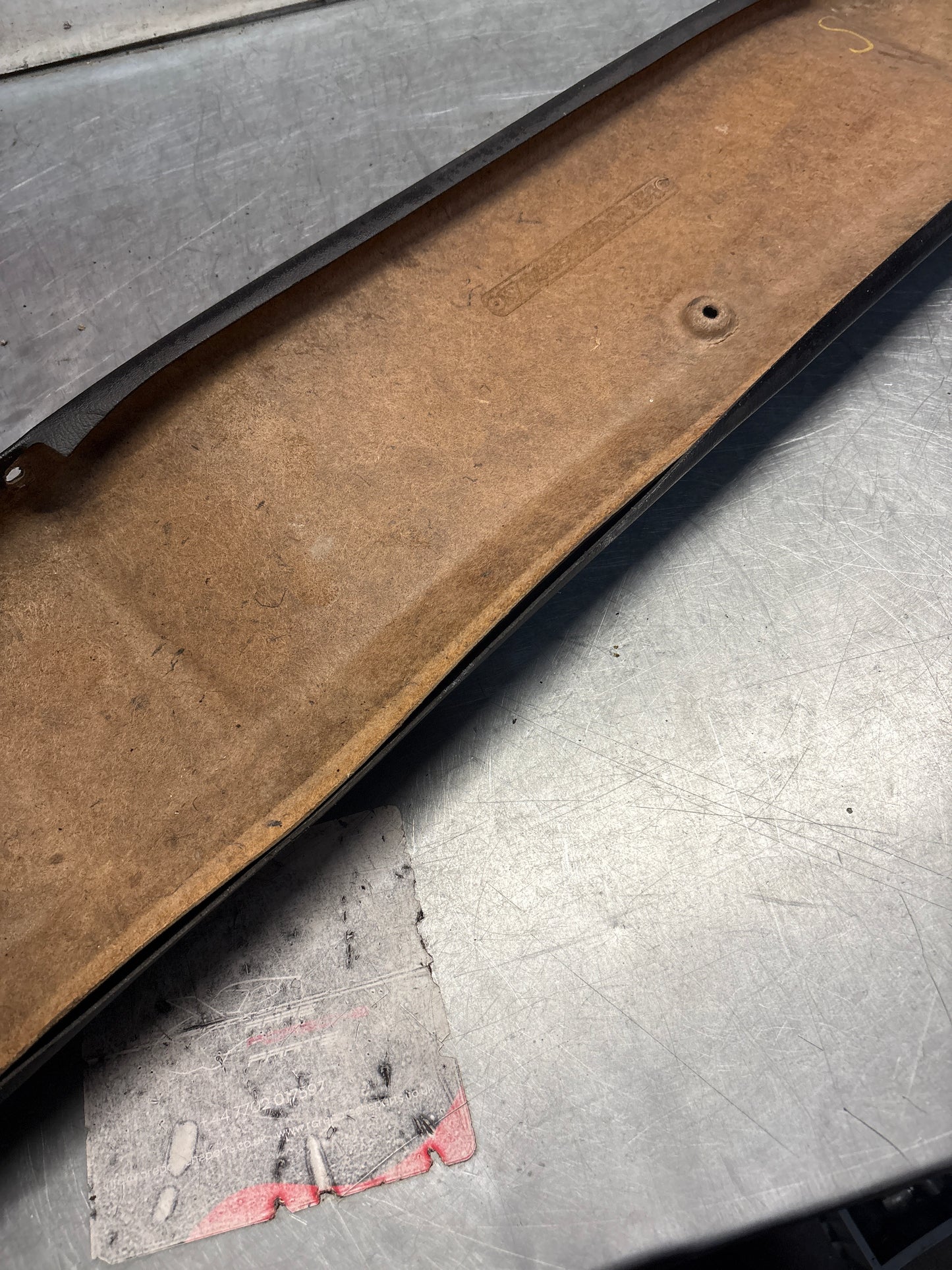 Porsche 924 944 sunroof mechanism trim panel Black 1984 onwards 94455594100