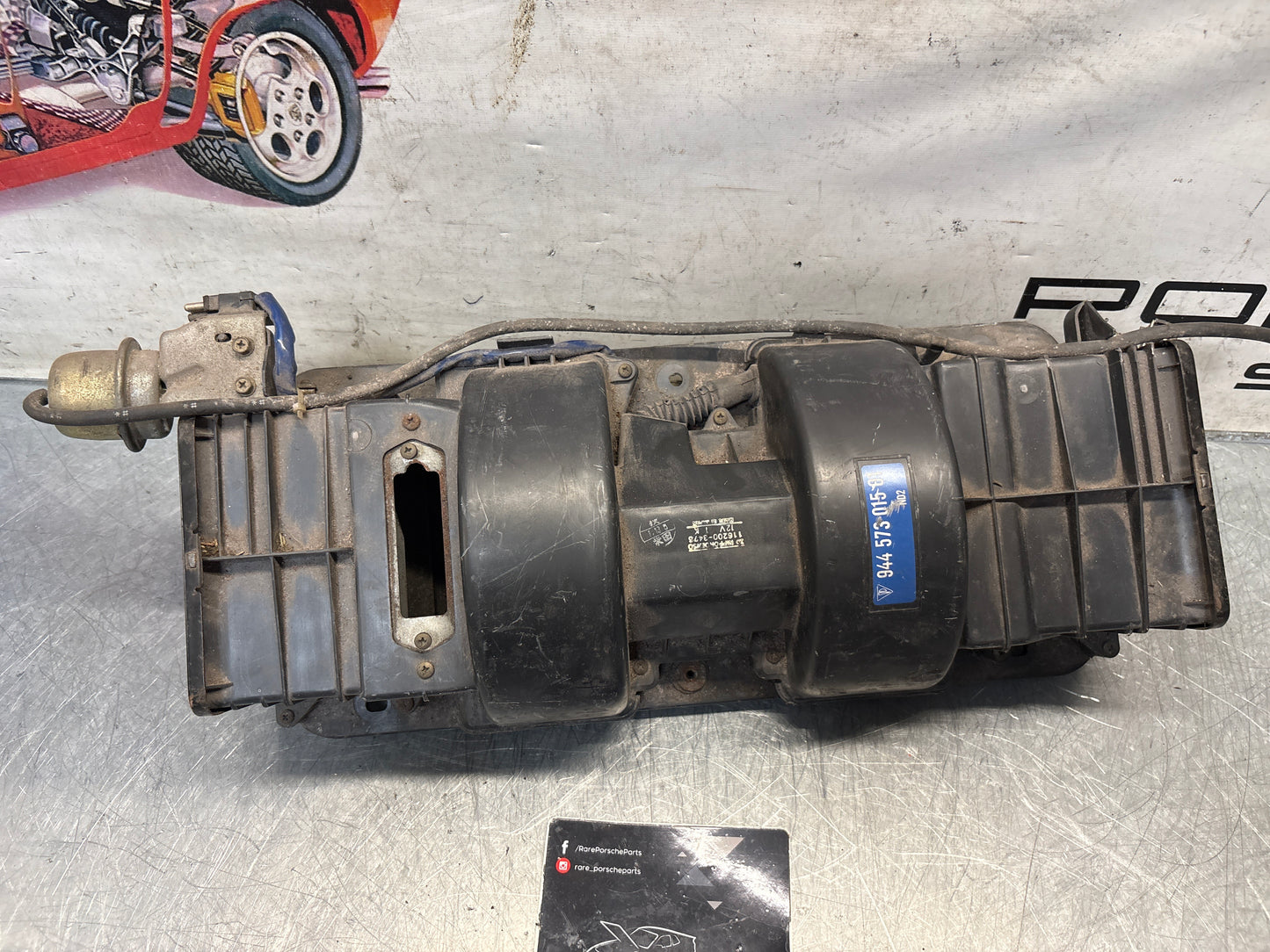 Porsche 944 heater box blower motor, used 94457301501