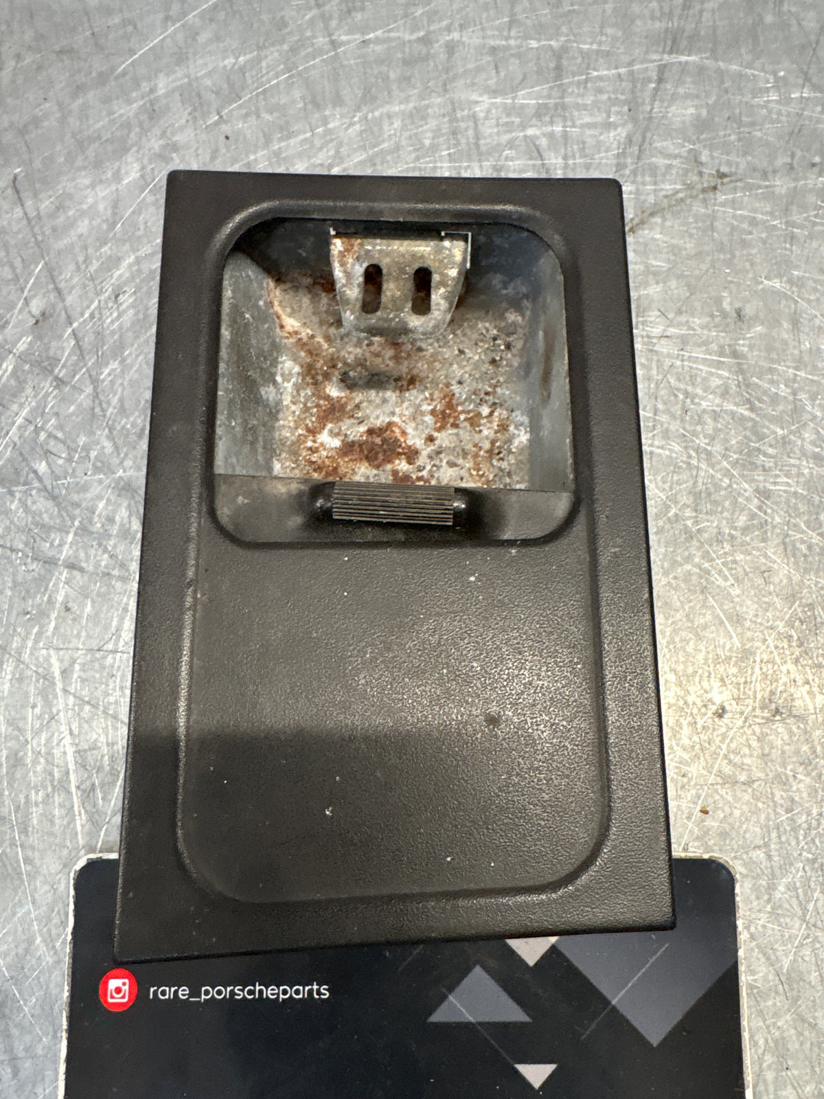 Porsche 944 Ashtray Black 85.5- 94455217102, used