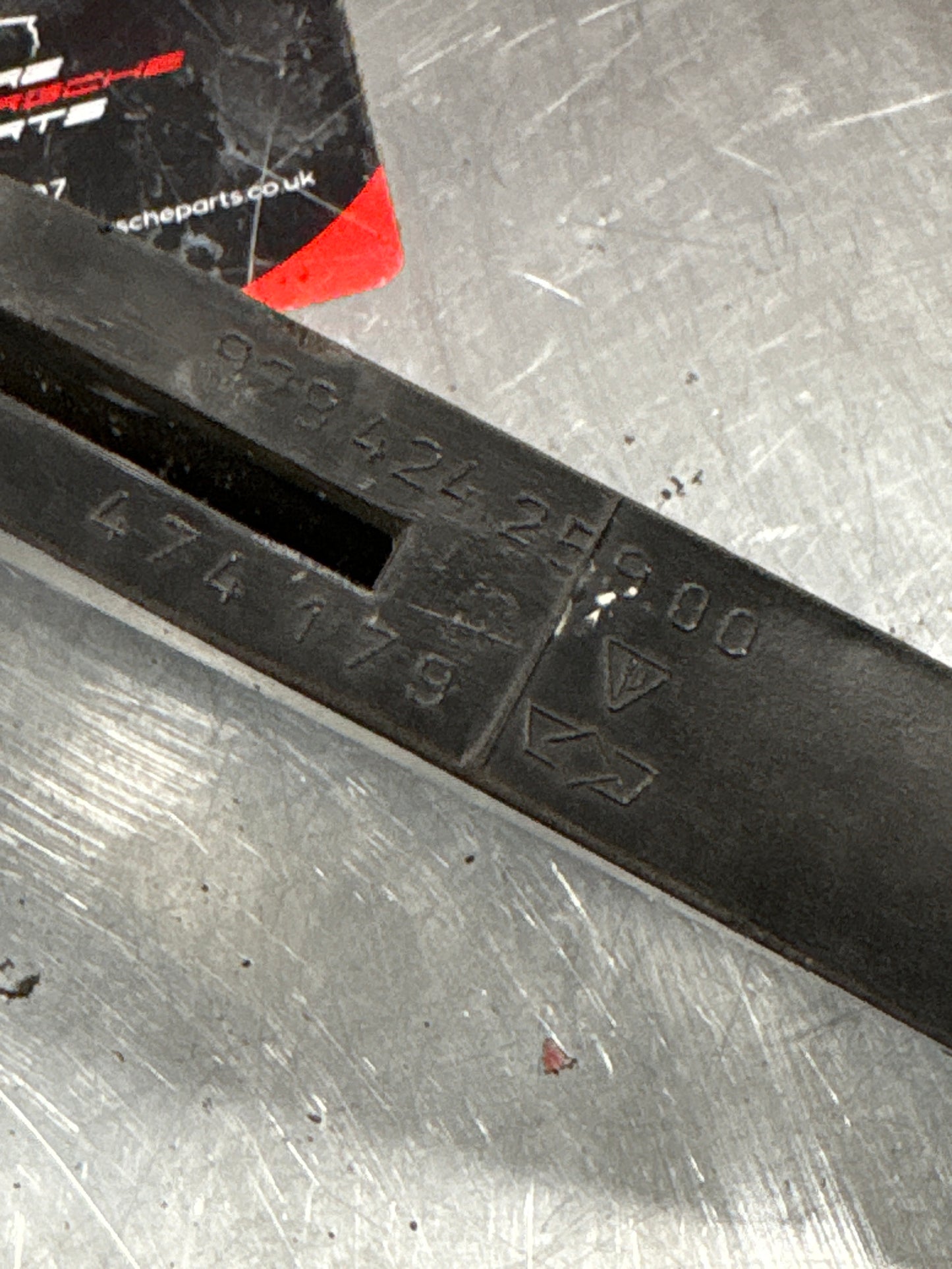 Copertura in gomma leva freno a mano Porsche 928, usata, 92842425900