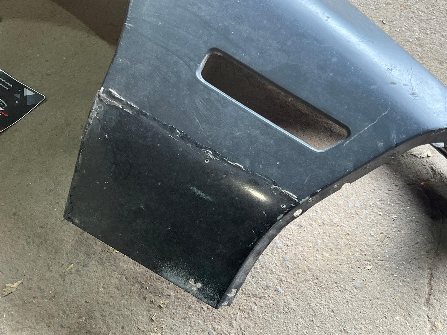 Porsche 928 -87 front right wing, used 92850301202