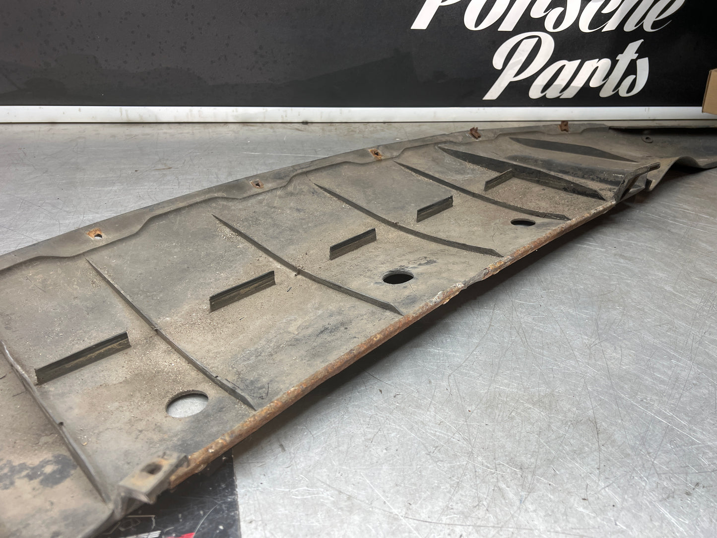 Porsche 944 S2 Used Front bumper undertray / closer panel (Batwing) 95150537500