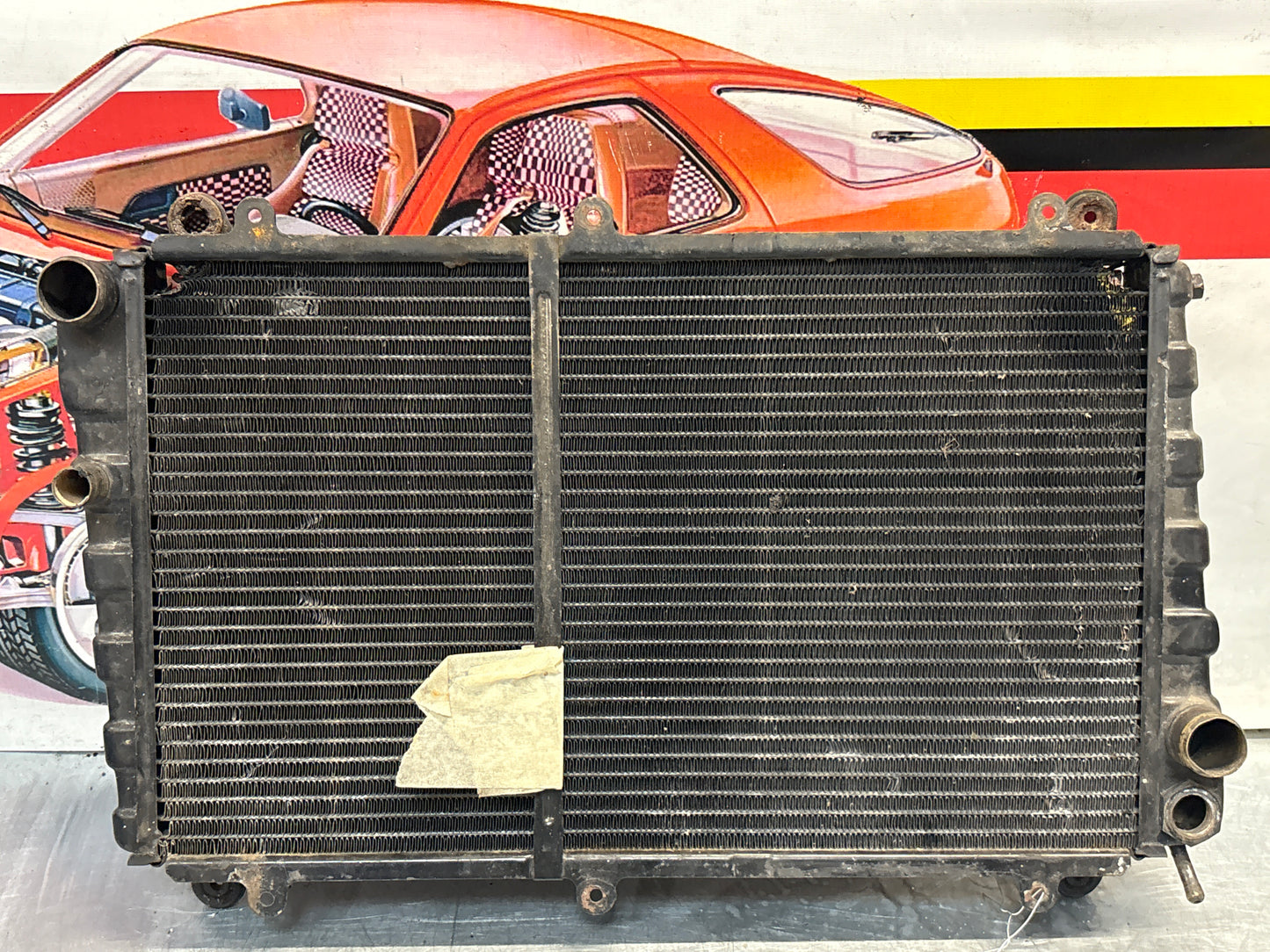 Porsche 924 radiator used 477121251A pressure tested