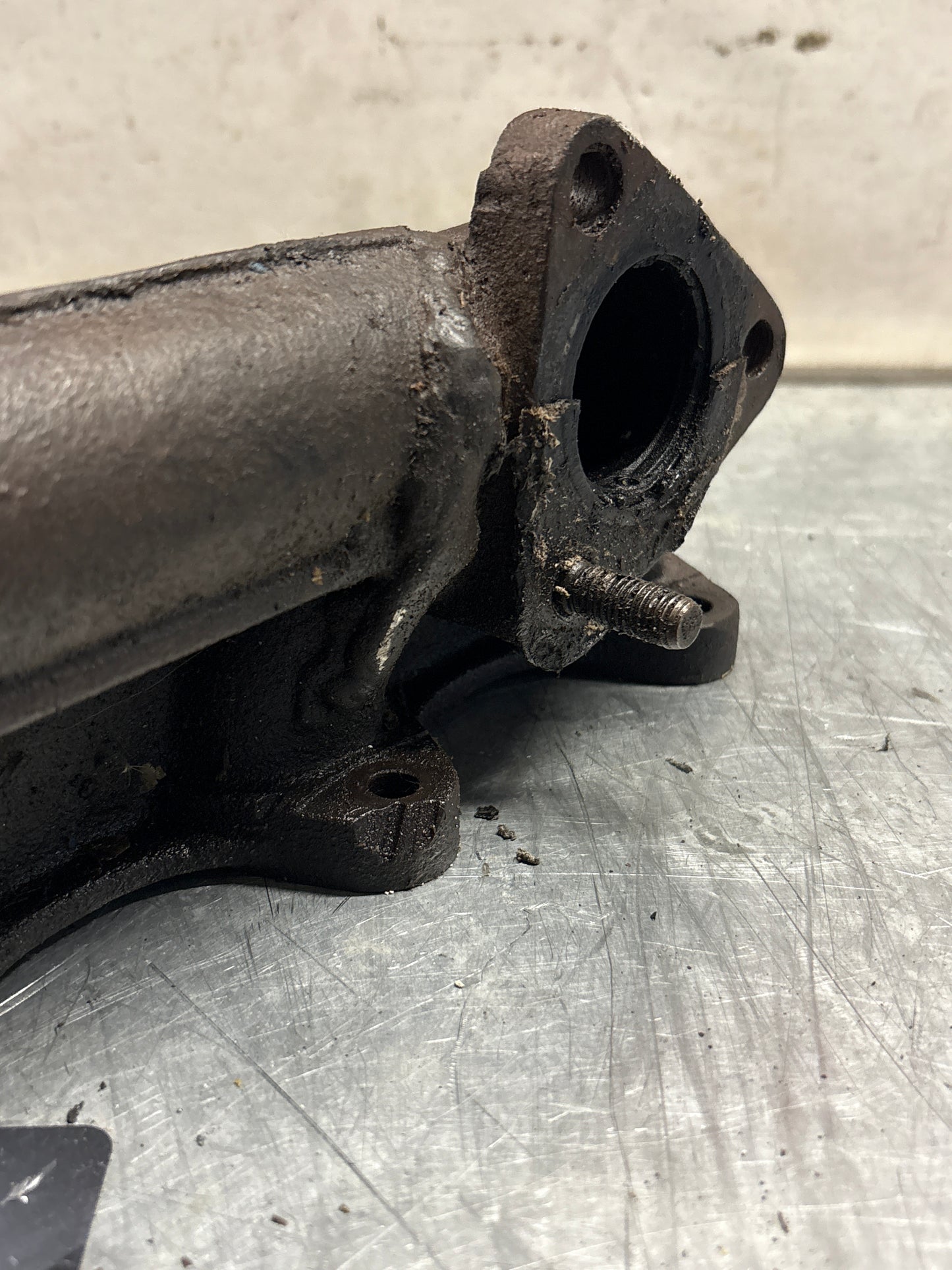 Porsche 924 Turbo exhaust manifold, used 9311115960R