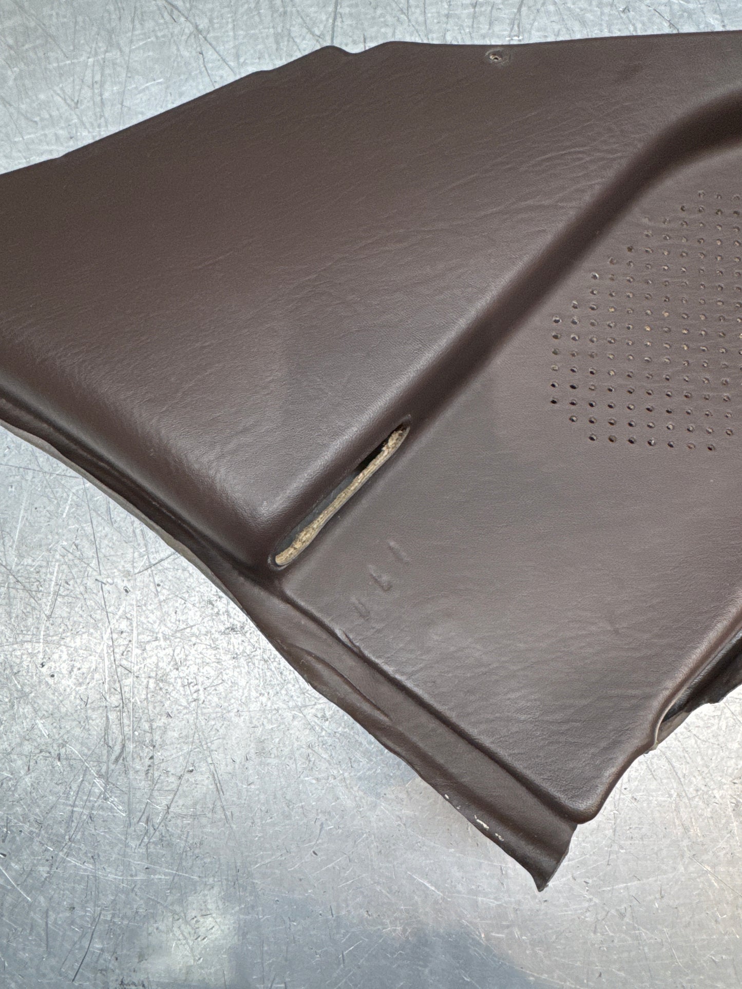 Porsche 944 924 brown rear interior C Post trims/cards. Quarter panel trim used 94455502101 94455502201