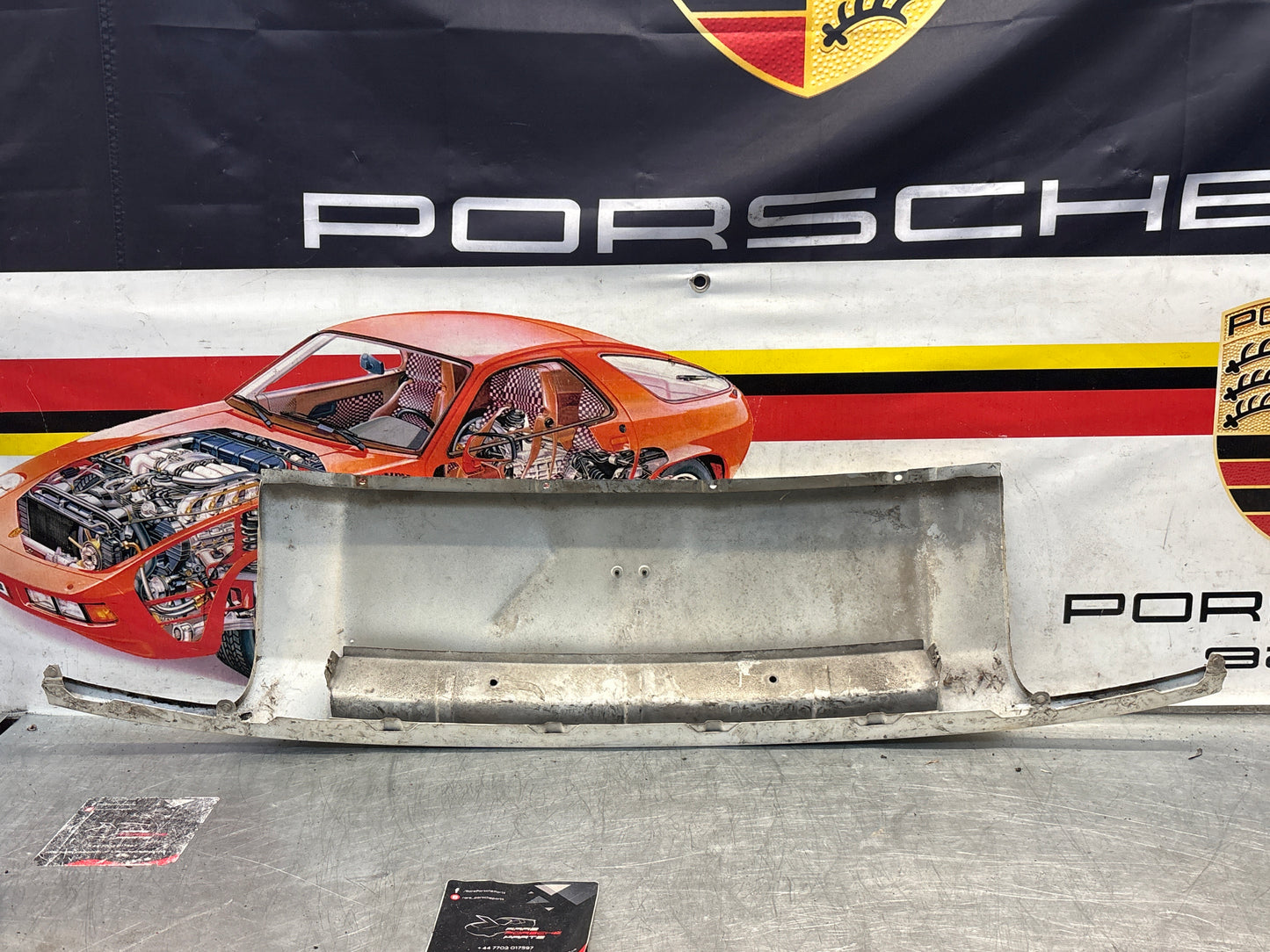 Porsche 924 944 front panel, badge panel, 94450303302 used