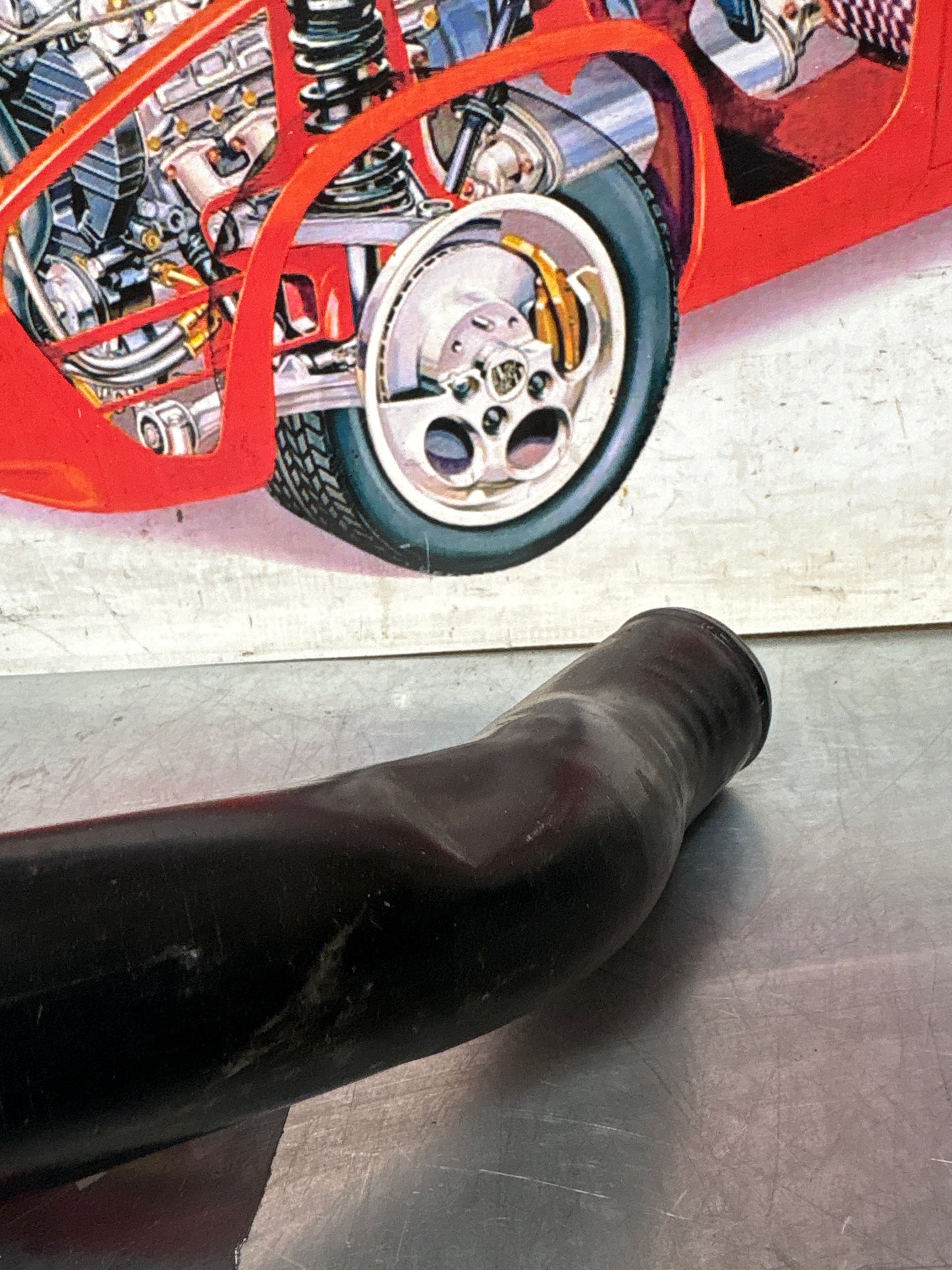 Porsche 944 intercooler pipe, 95111031104, used