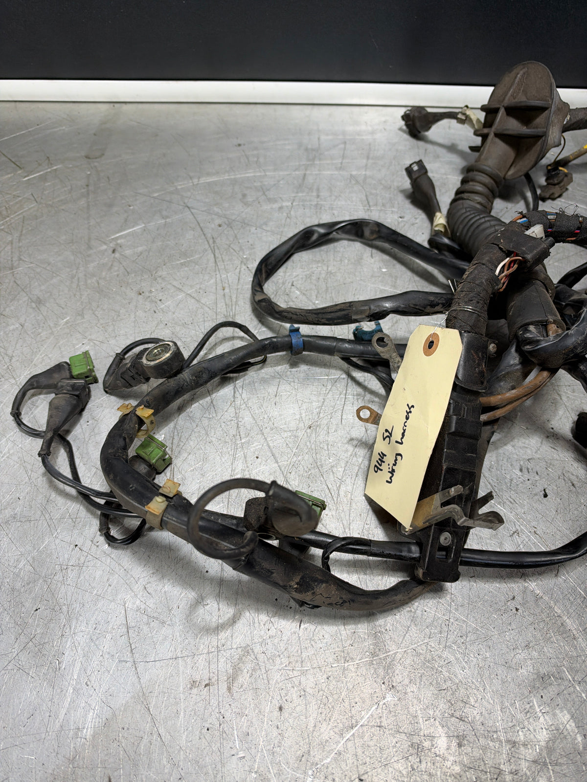 Porsche 944 S2 engine bay wiring loom, used 94561200800