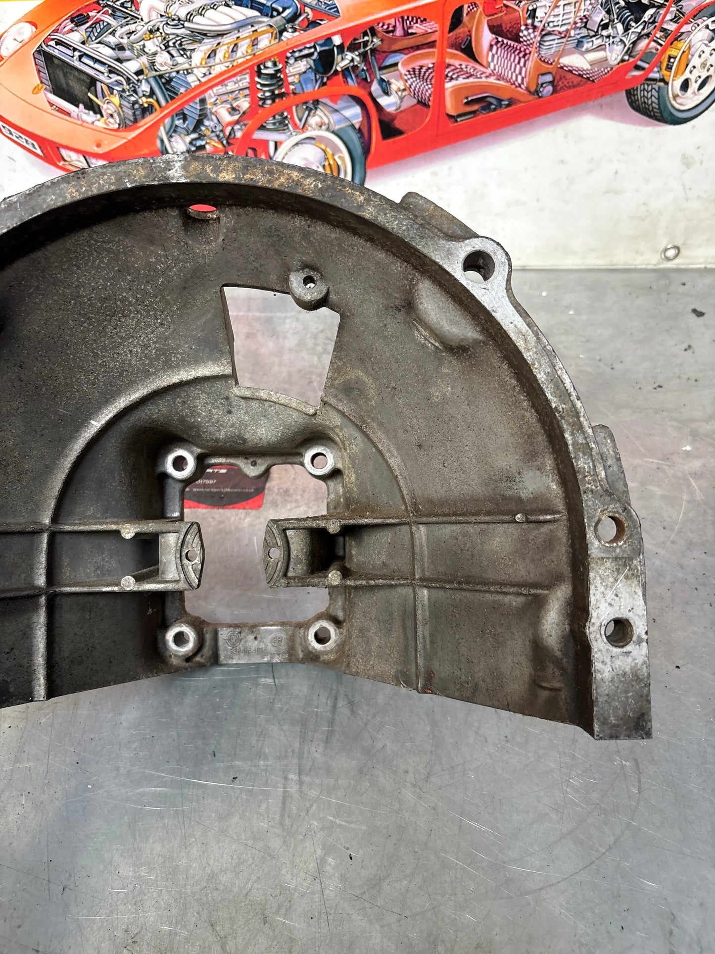 Porsche 928 Engine Drivetrain Bell Housing 9281164019R