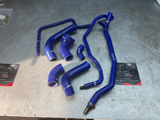 Porsche 944 2.5 / 2.7 aftermarket silicone coolant hoses incomplete set used