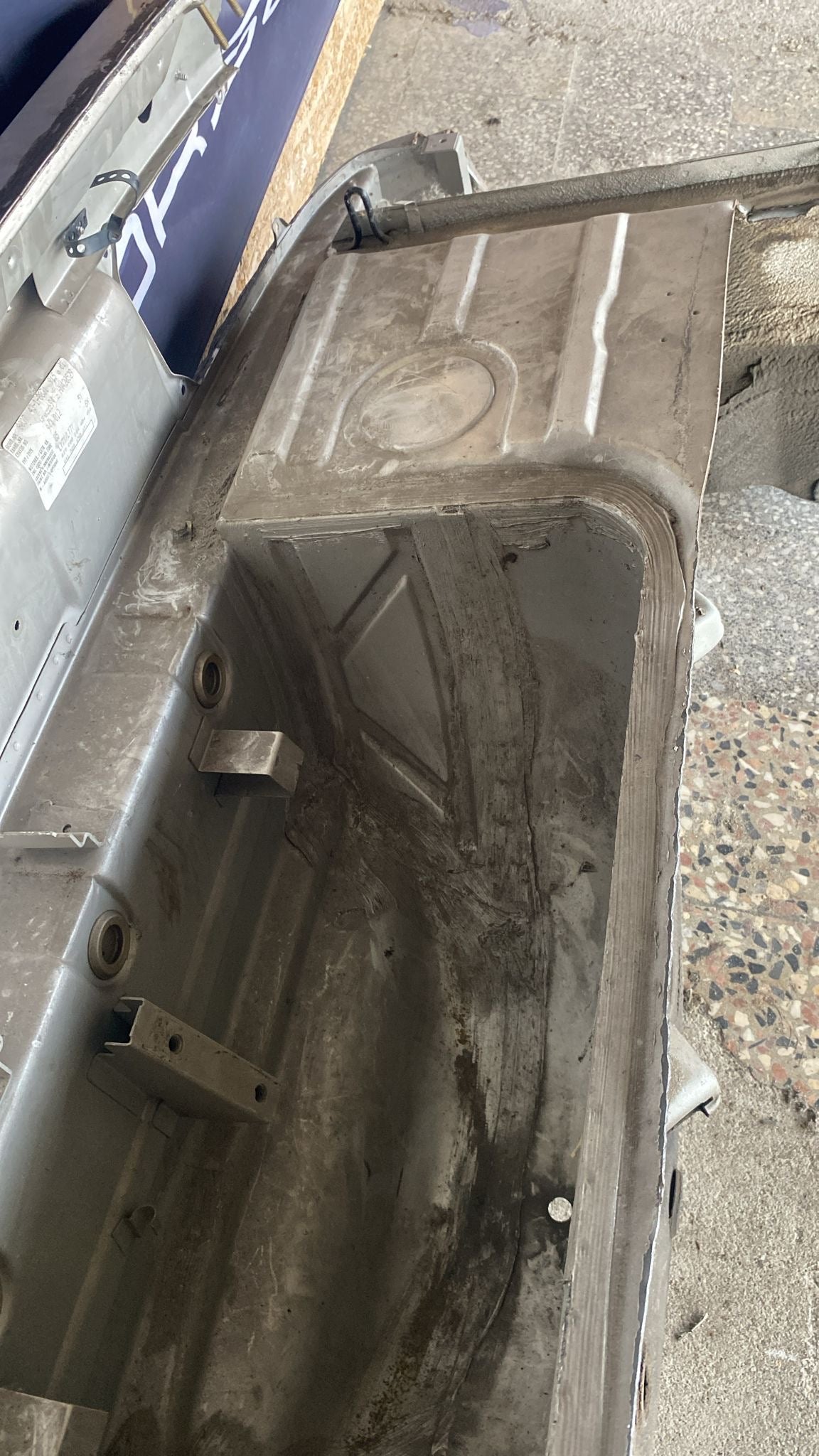 Porsche 944 complete rear cut used, 94450303701