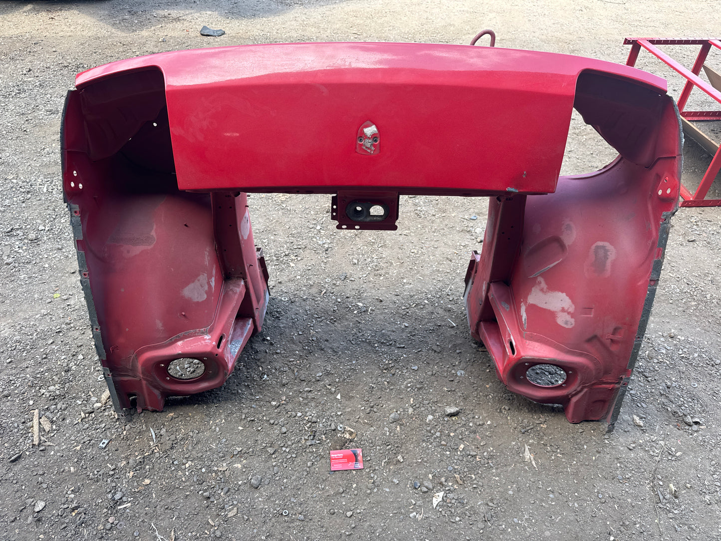 Porsche 924 Front End Cut, Used.