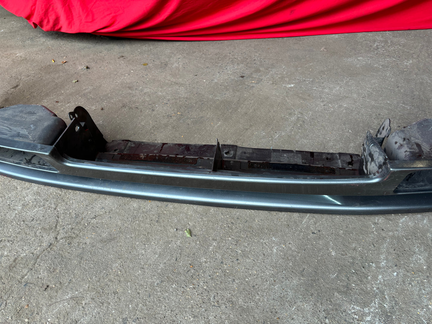 Porsche 944 Front spoiler, valance with fog light used 93150537105 grey