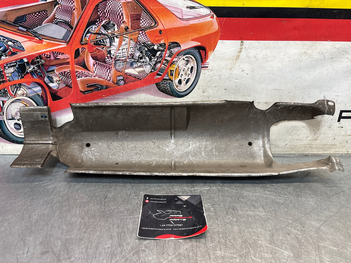Porsche 924 -82 heat shield, middle section, 477803869, used