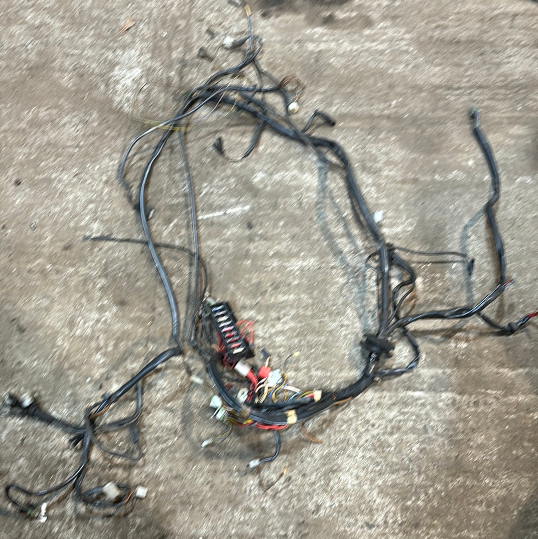 Porsche 924S / 944 engine bay wiring loom, fair condition for Square dash cars, used