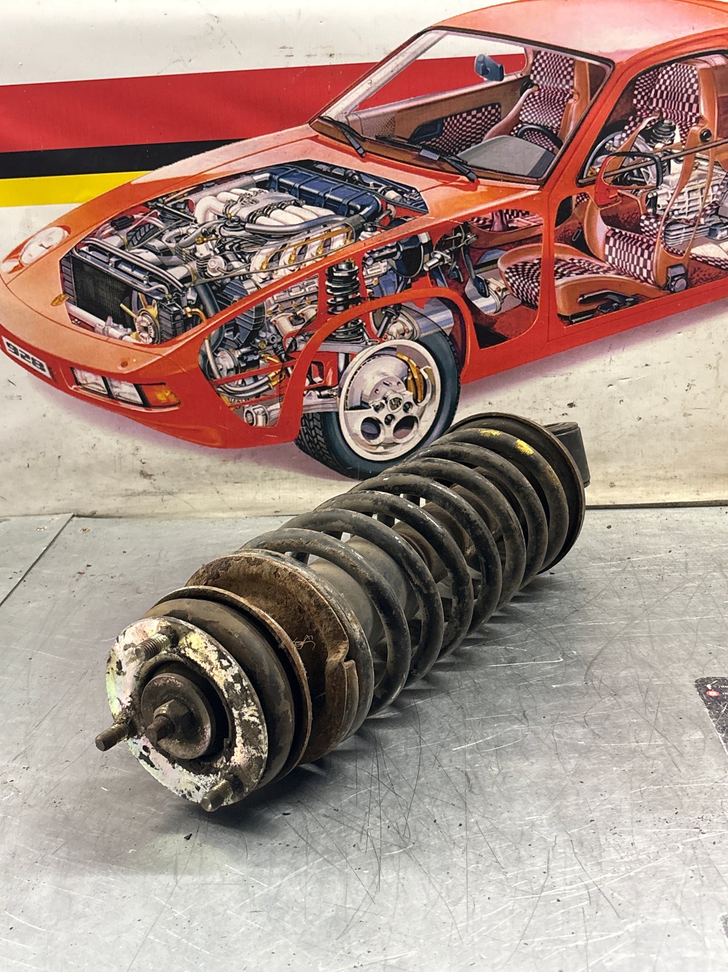 Ammortizzatore posteriore Porsche 928, usato 92833305108