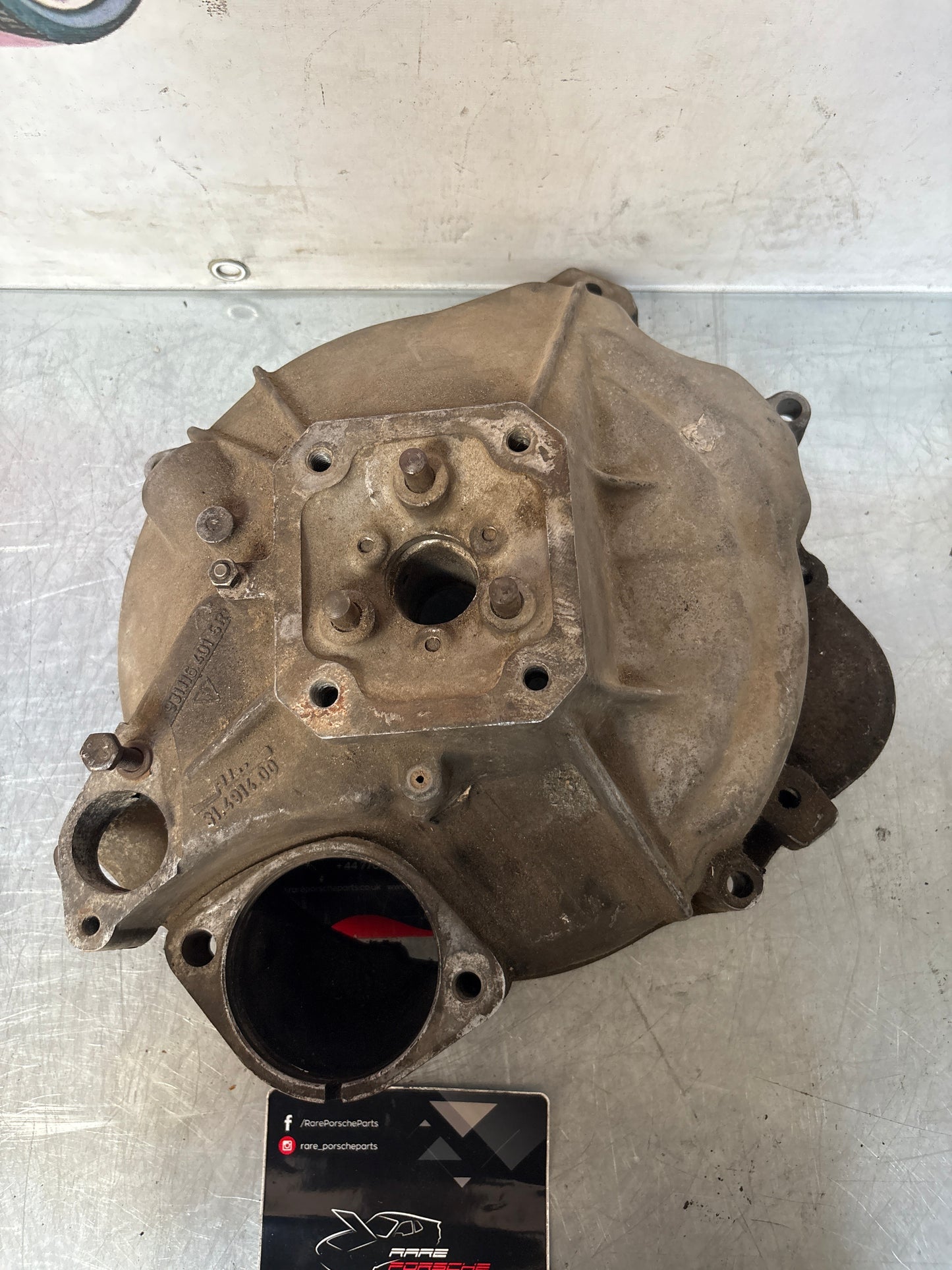 Porsche 924 Turbo bell housing, used 9311164015R