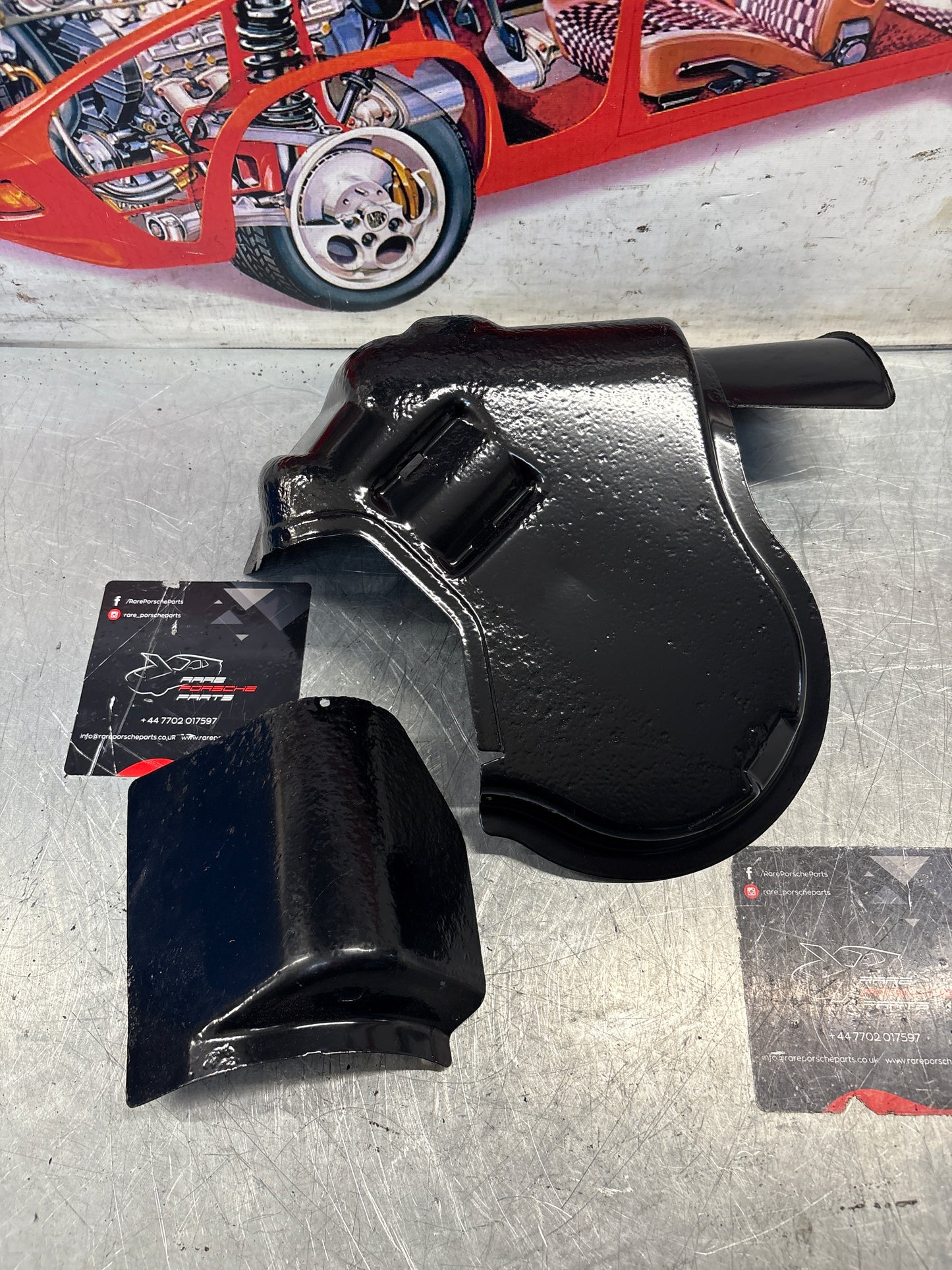 Porsche 944 85.5- fuel pump cover plate,refurbished  94420133100