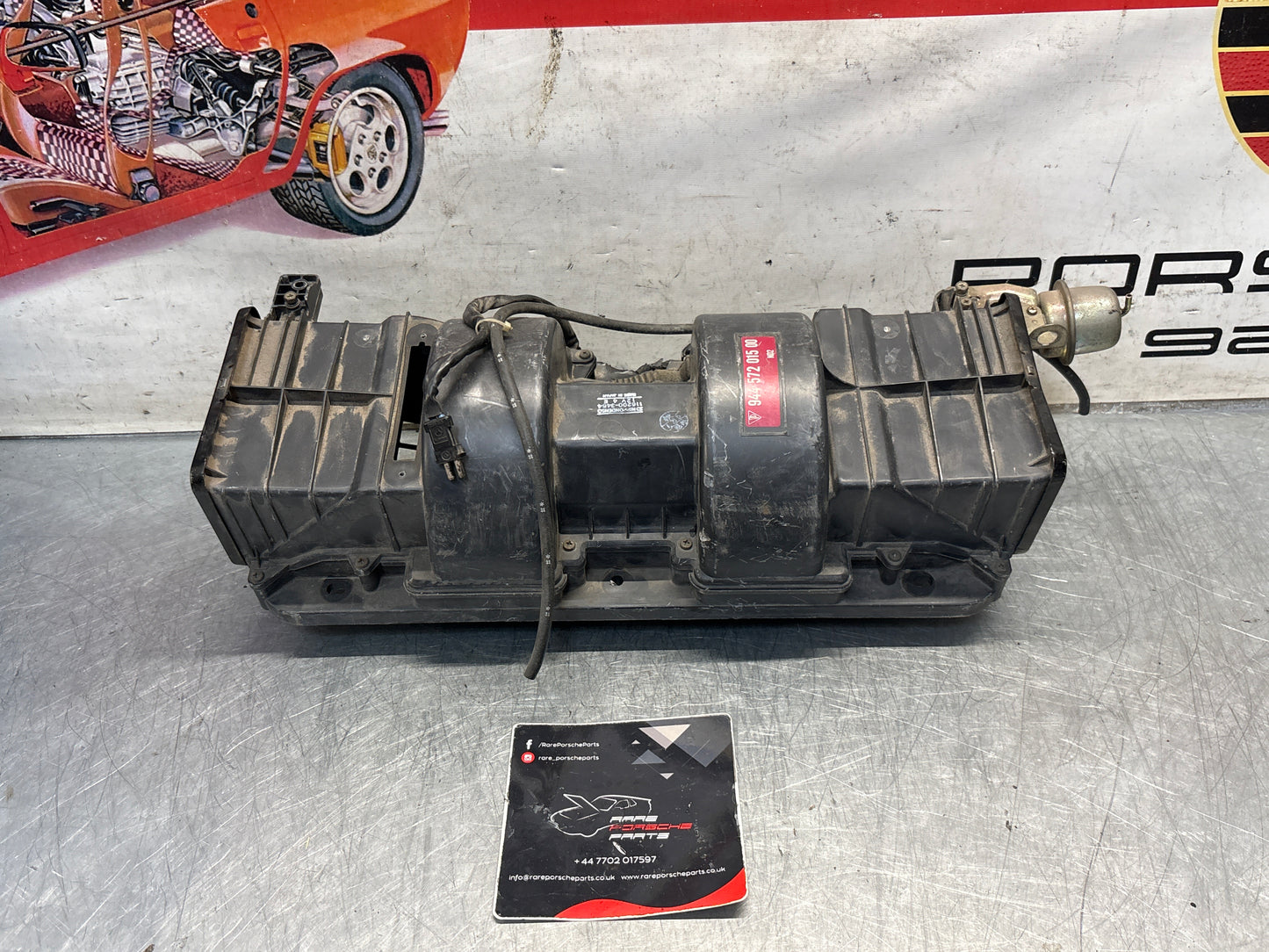 Porsche 944 heater box blower motor, used 94457201500