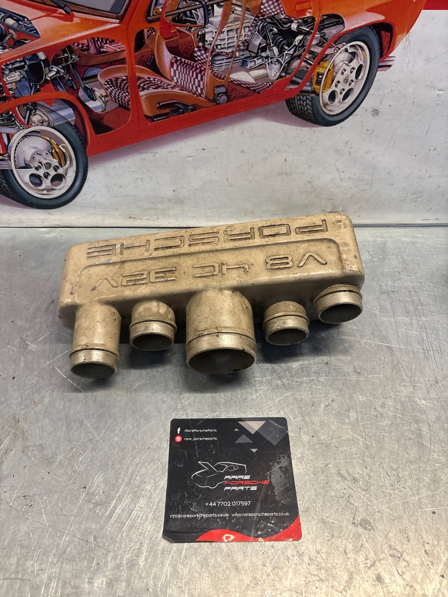 Porsche 928 Intake Manifold, used 9281105542R