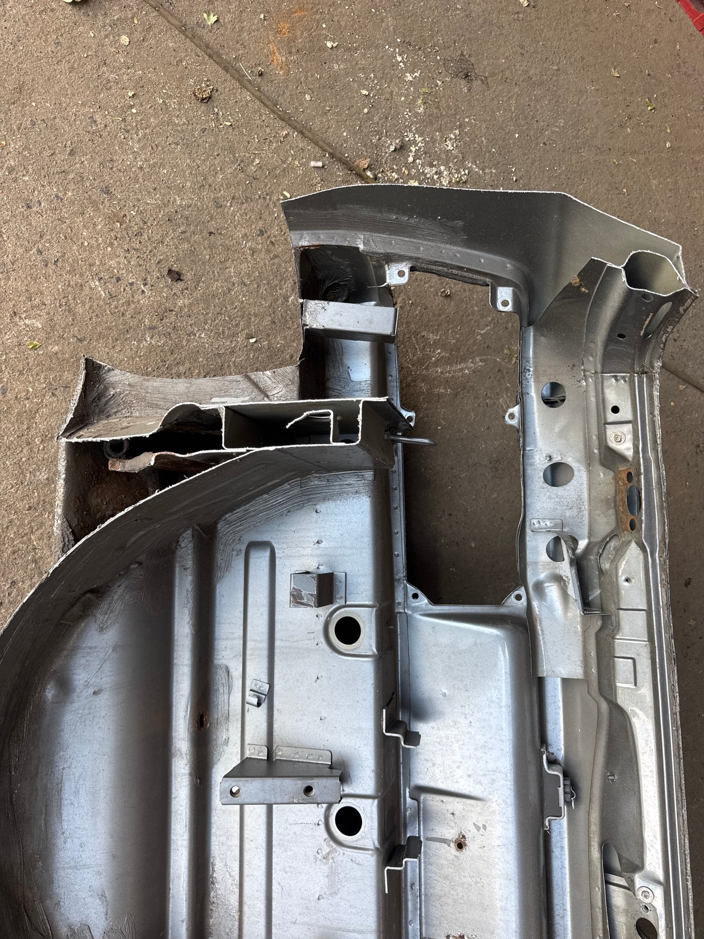 Porsche 944 S2 rear end cut, 94450303701, used