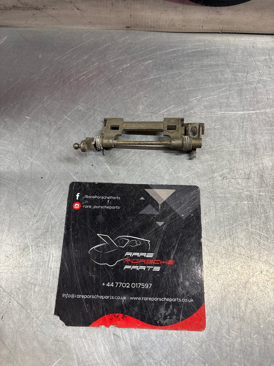 Porsche 928 black door handle assembly used 928537063/06402