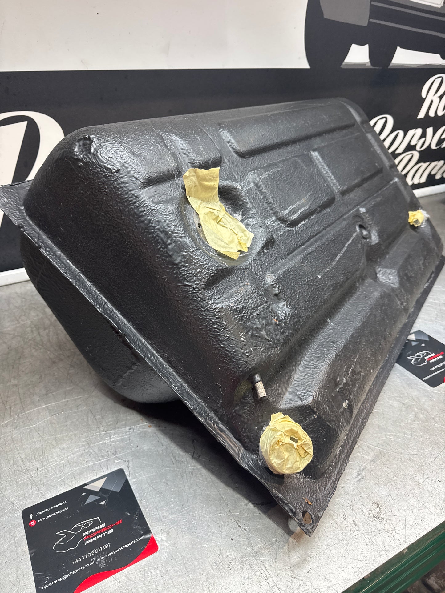 Porsche 924 944 metal fuel tank 477201021F. Refurbished