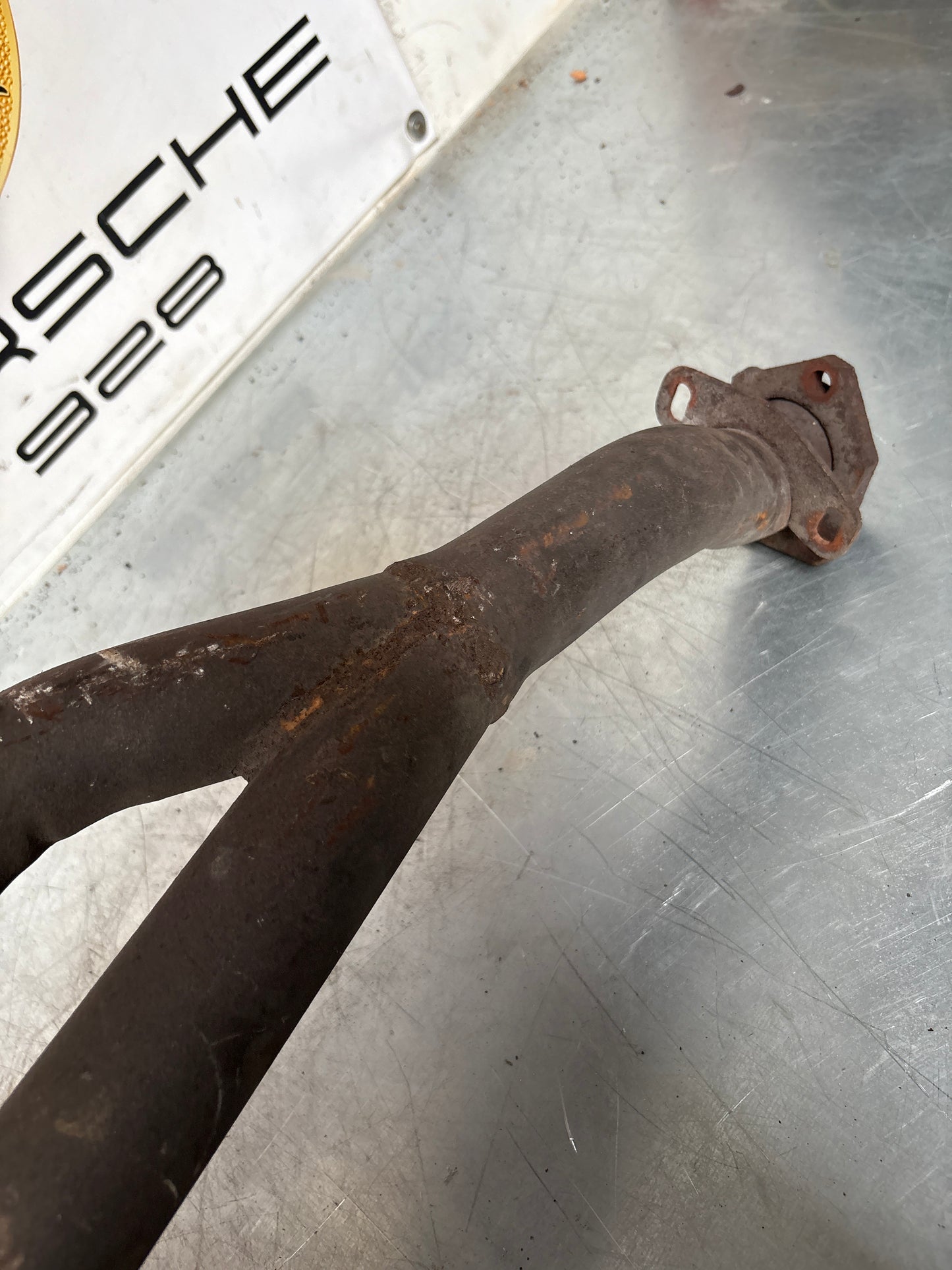 Porsche 924 exhaust pipe, used LHD only! 477253101H