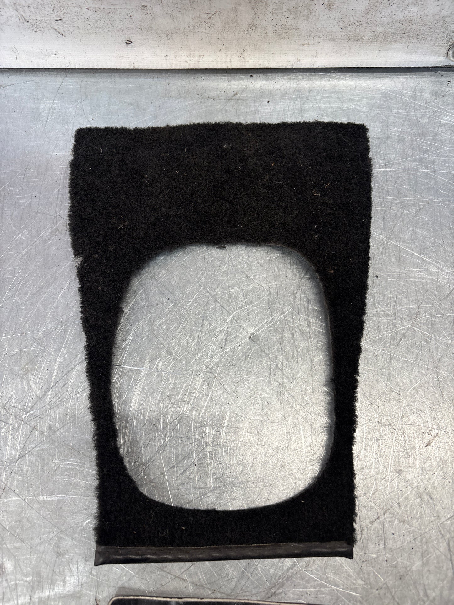 Porsche 924 80-85 / 944 82-85 centre console carpet centre trim black 477863749 used