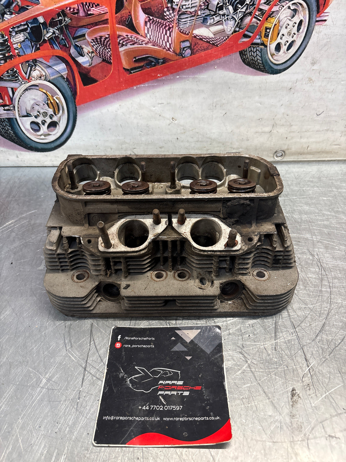 Porsche 914, cylinder head, used 021101371S