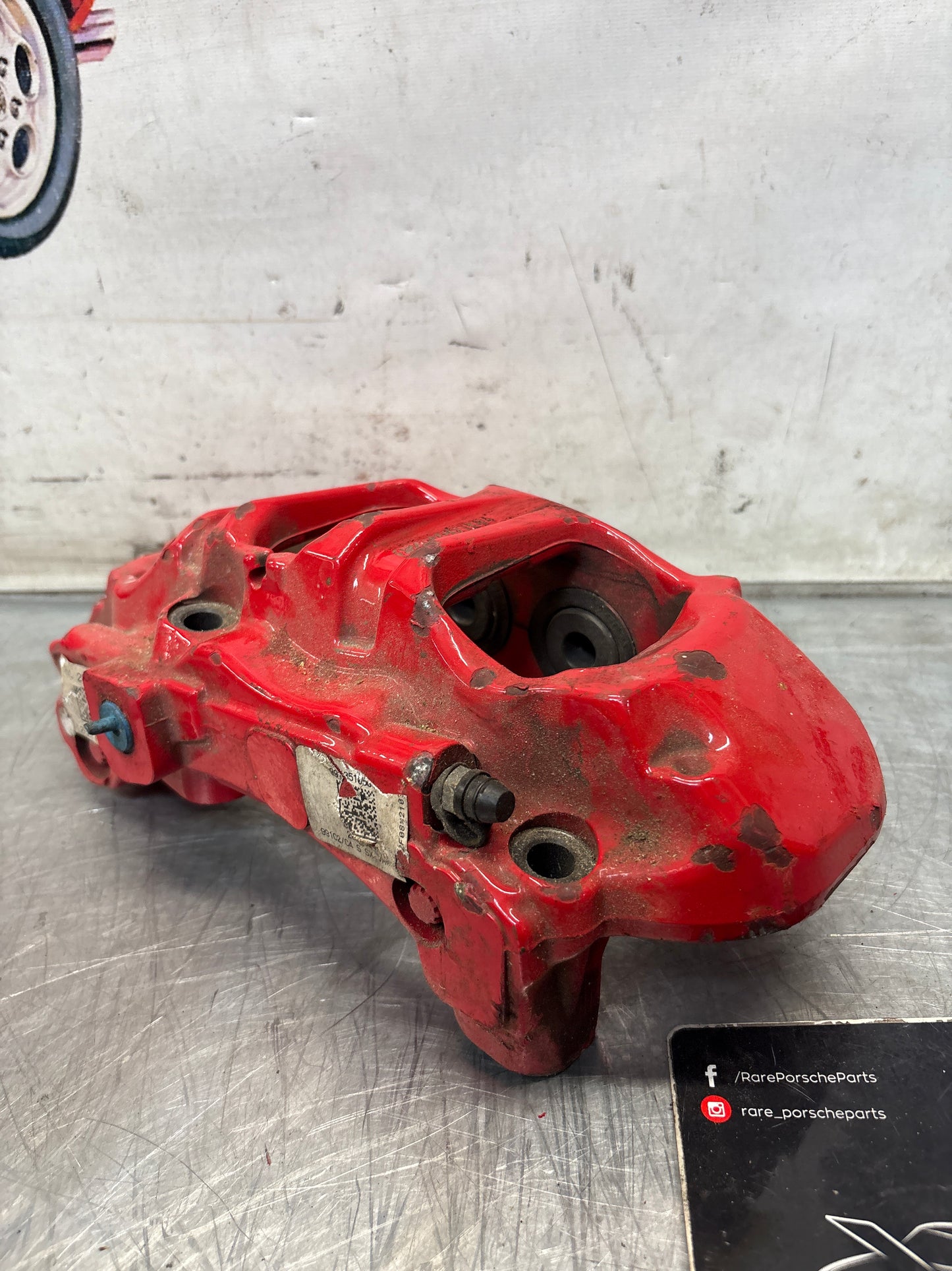 Porsche 911 991 Front Brake Caliper, used 991351423