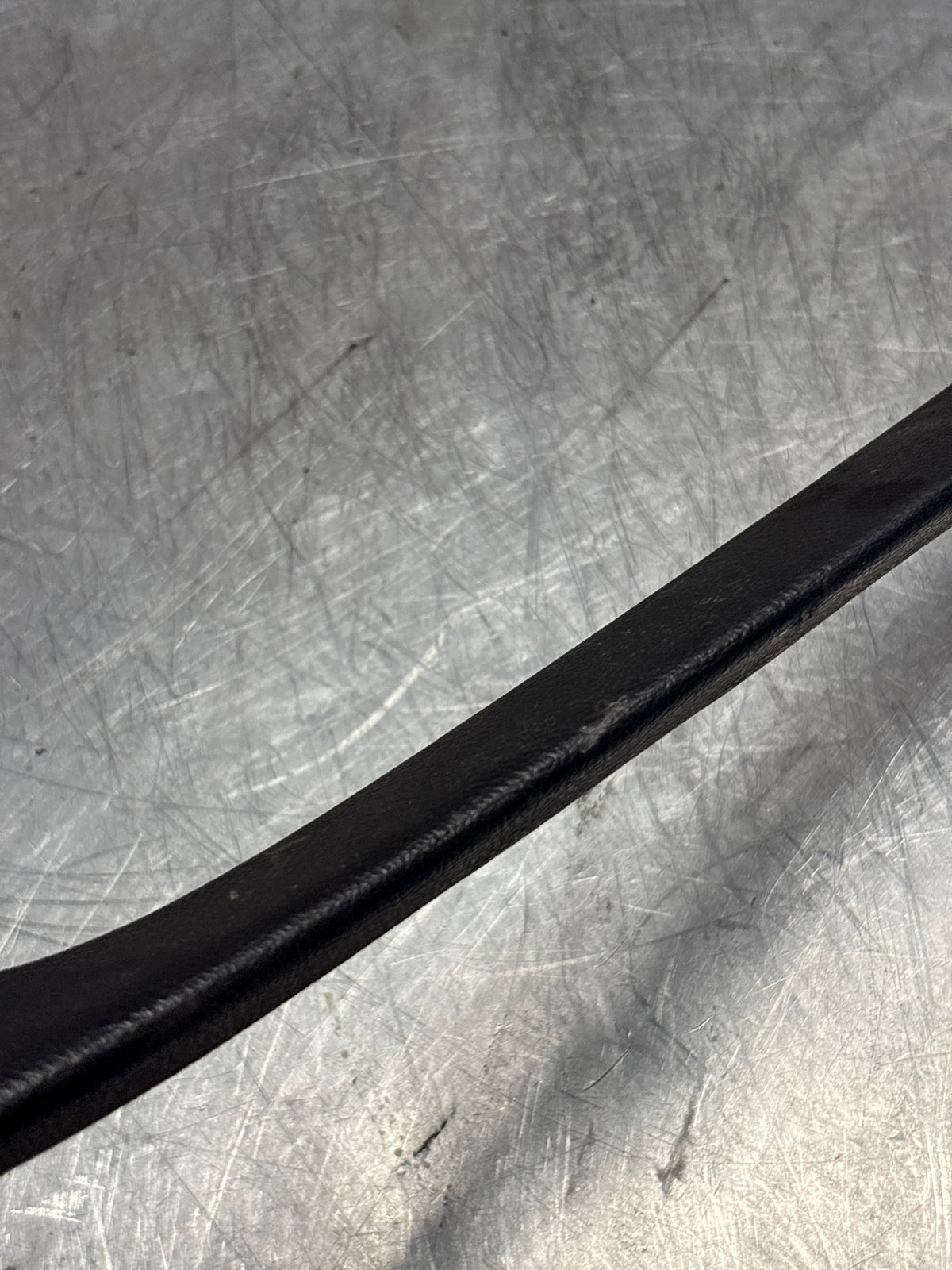 Porsche 928 tailgate trim, left, near side, black, 92855503702, used
