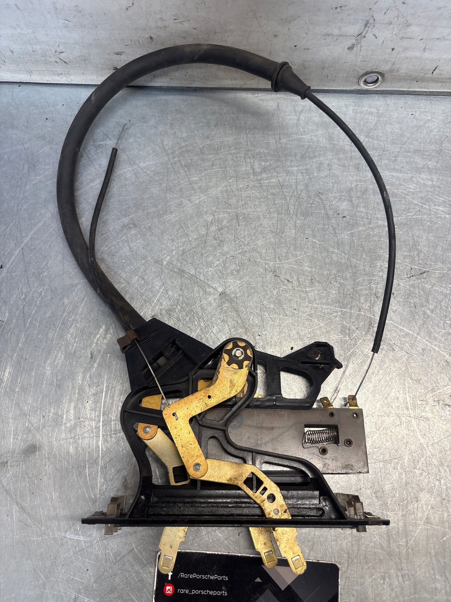 Porsche 924 heater control dashboard slider switches, used 477959291, 477819045, 477819021B (two bolt type)
