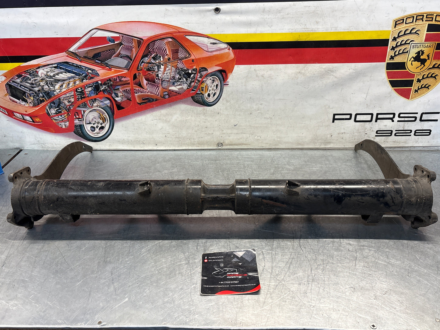 Porsche 924S/Turbo / 944 Rear axle carrier, used 94433104502
