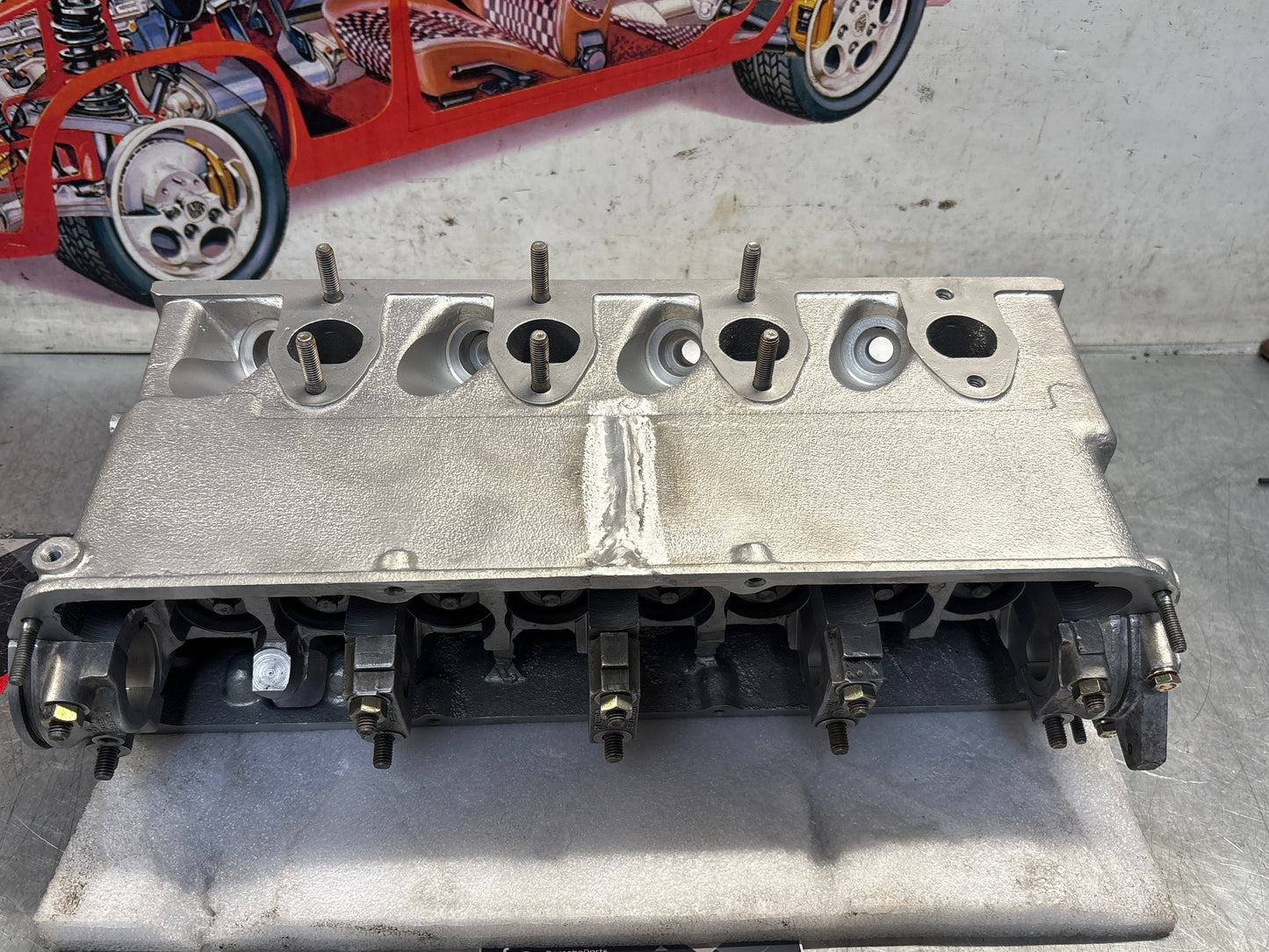 Porsche 924 2.0 cylinder head, refurbished  047 103 373 047103373