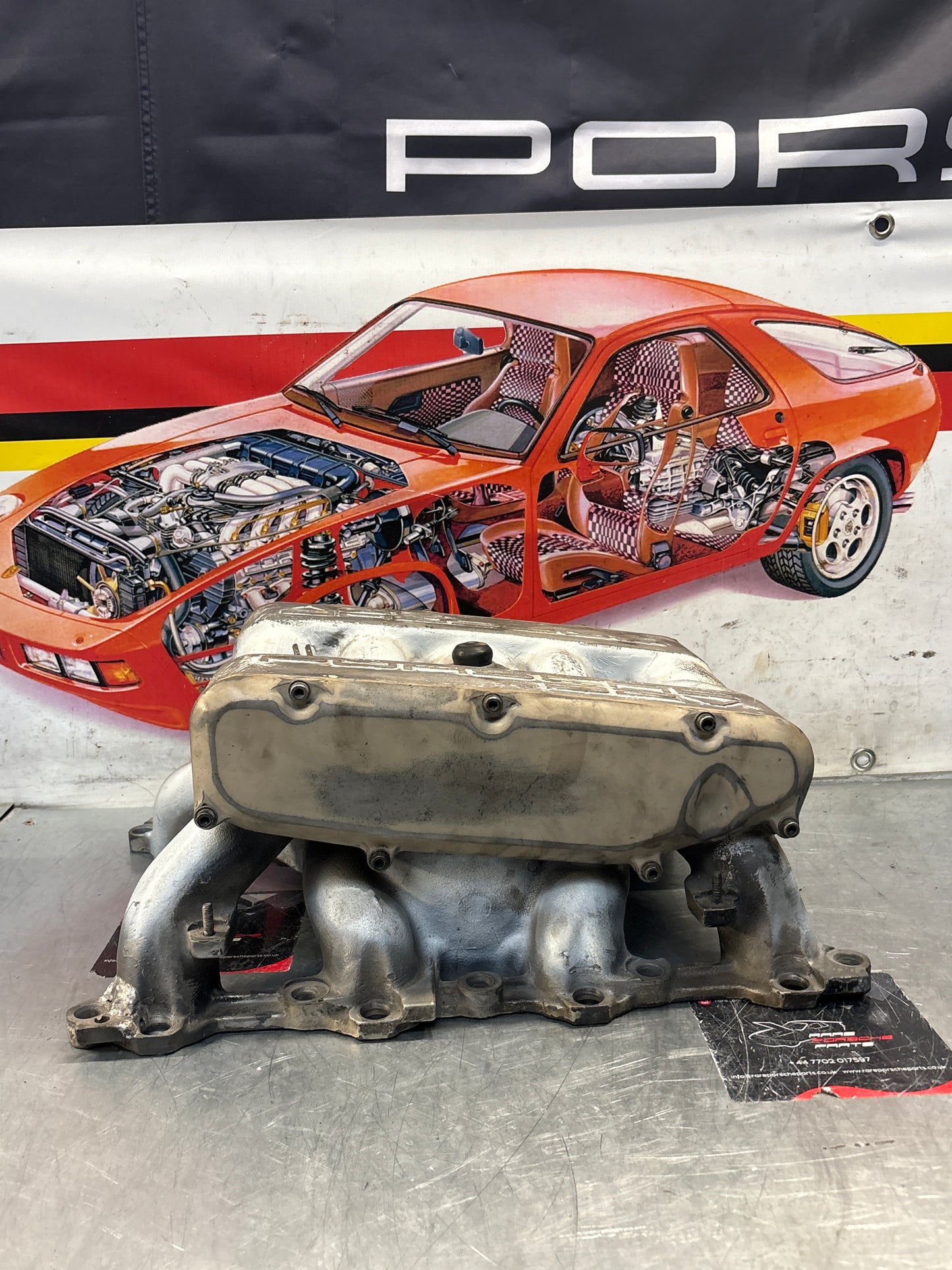 Porsche 928 S4 Intake manifold, used 9281105462R