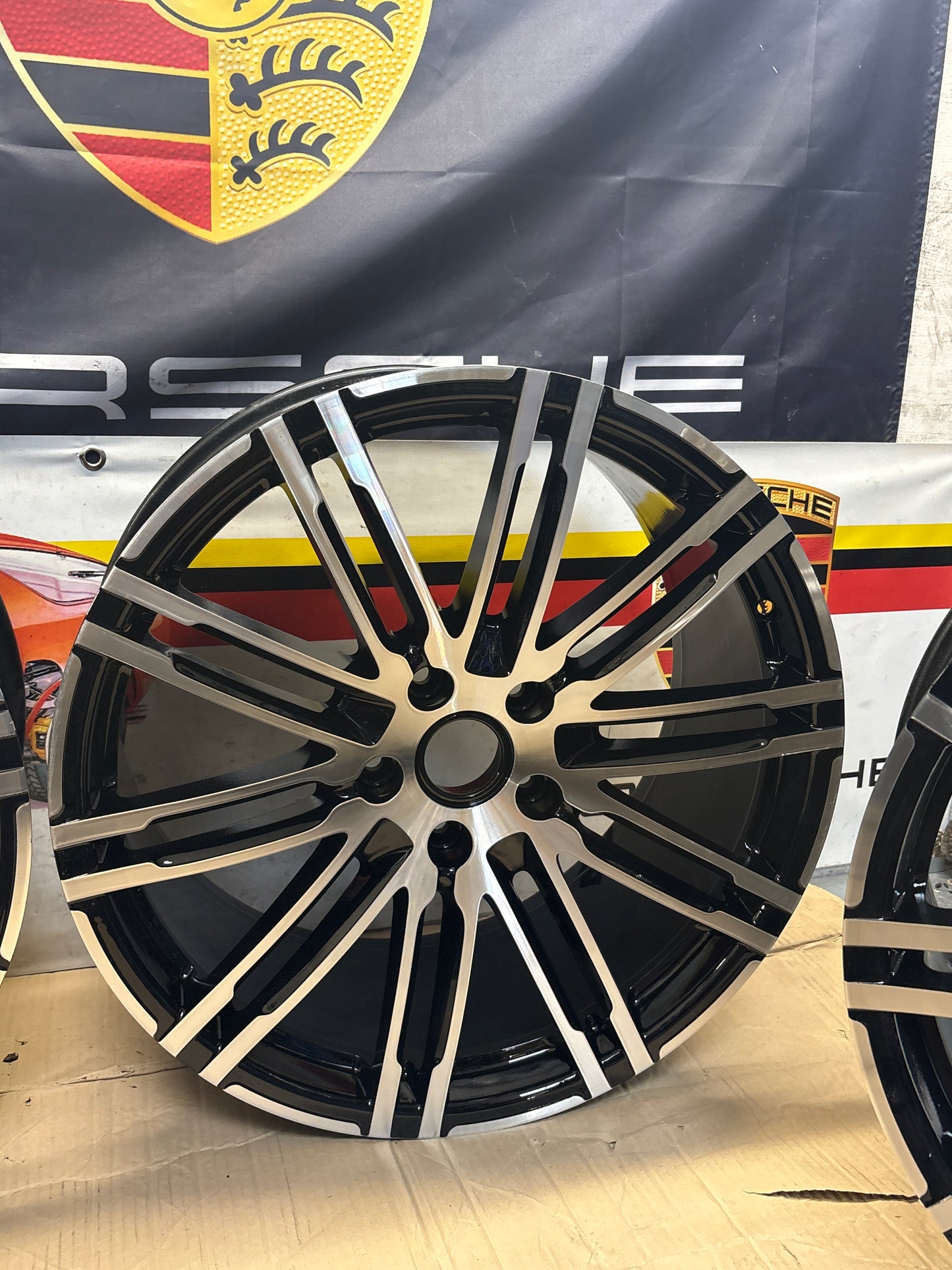 Porsche Cayenne 21-inch wheel set 92A Turbo III wheel 7P5601025AE, refurbished