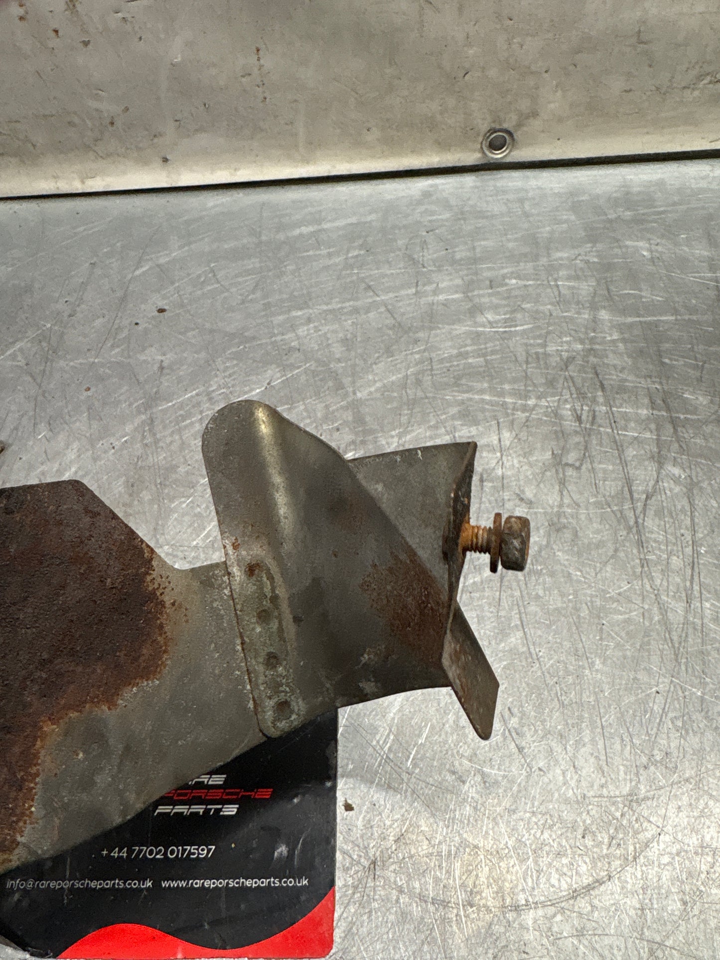 Porsche 968 / 944 S2 Oil cooler housing heat shield, used 94410705304