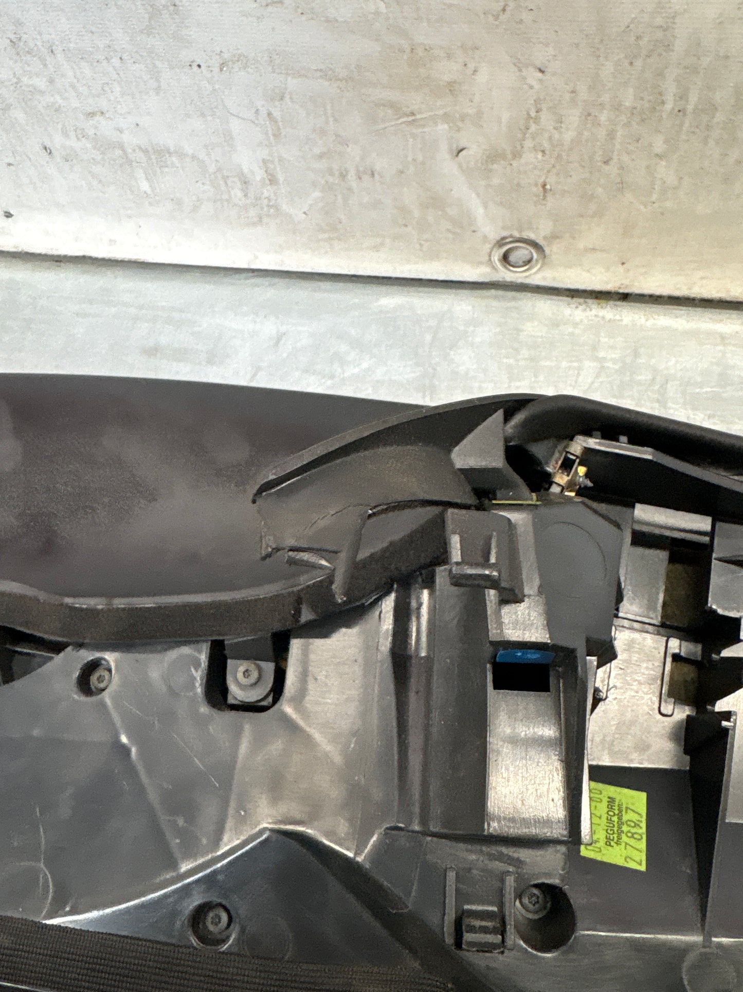 Porsche 911 996 dasboard cluster trim, used, black 99655205902