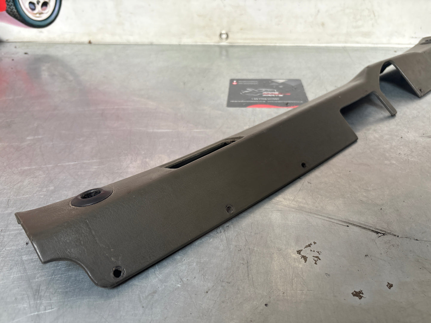 Porsche 928 tailgate interior trim, used, Grey 92855504705