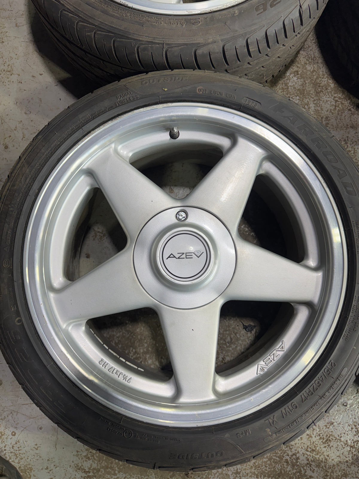 AZEV 4X108 7.5J x 17inch Wheels
