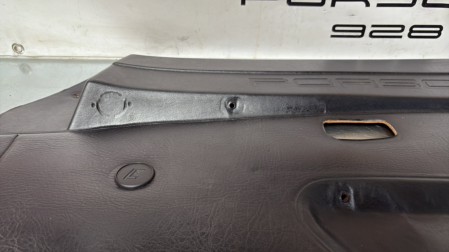 Porsche 924 / 944 Pair of early manual scripted door cards, used for spares or repair 477867012 / 477867011