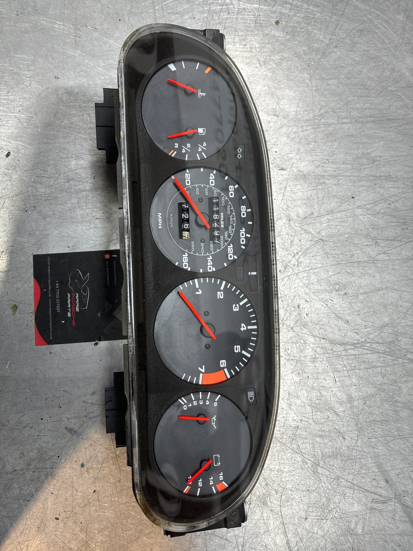 Porsche 928S 1986 instrument cluster 9286411633 used