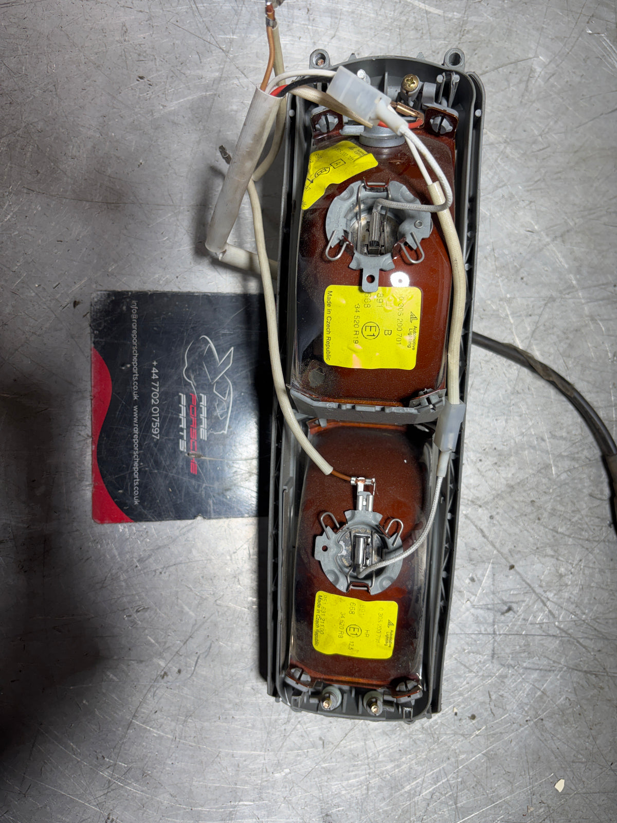 Porsche 944 S2 Turbo Left foglight 95163121100, used, no cracks